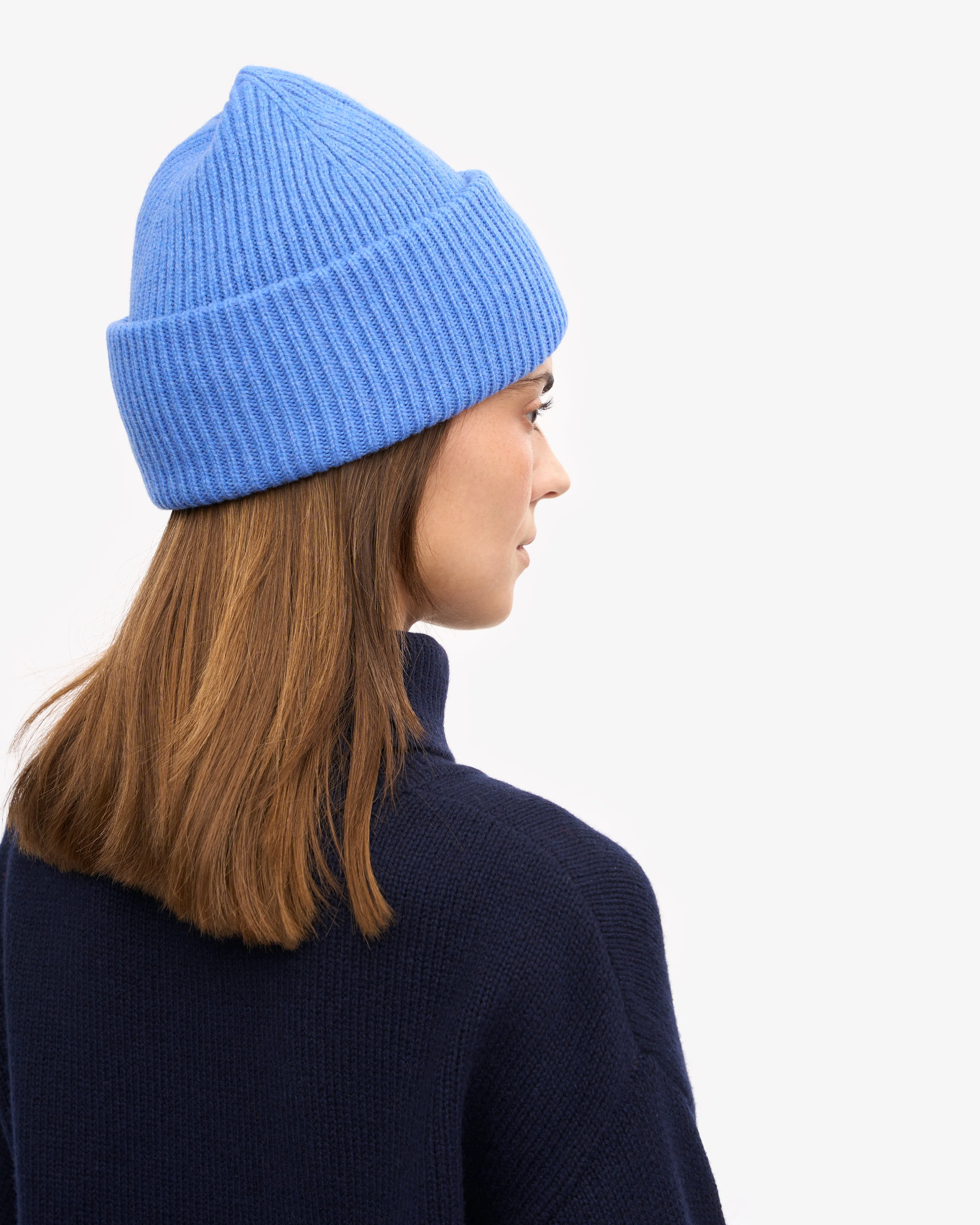 Merino Wool Hat - Pacific Blue sold by Colorful Standard product image thumbnail 4