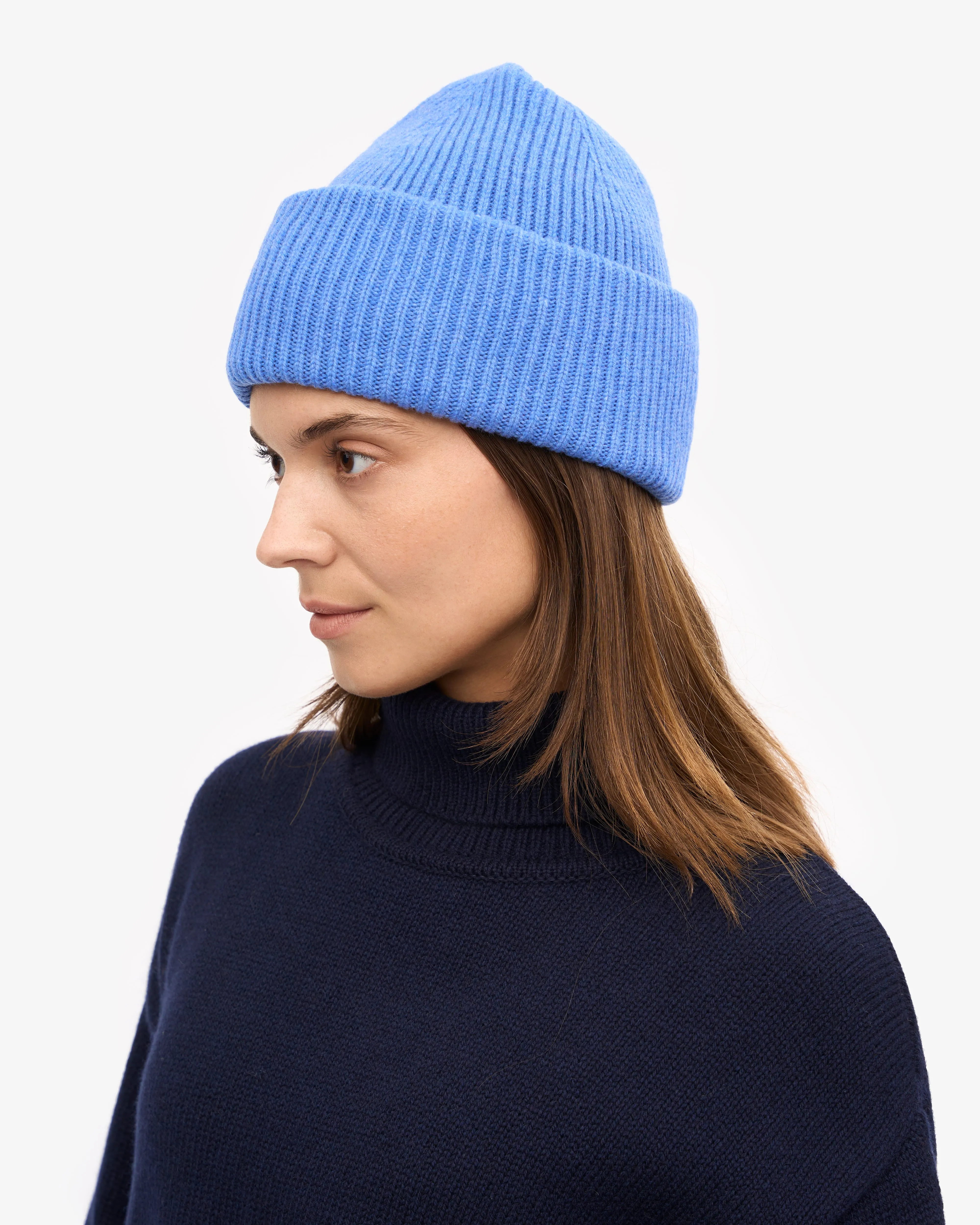 Merino Wool Hat - Pacific Blue sold by Colorful Standard product image thumbnail 3