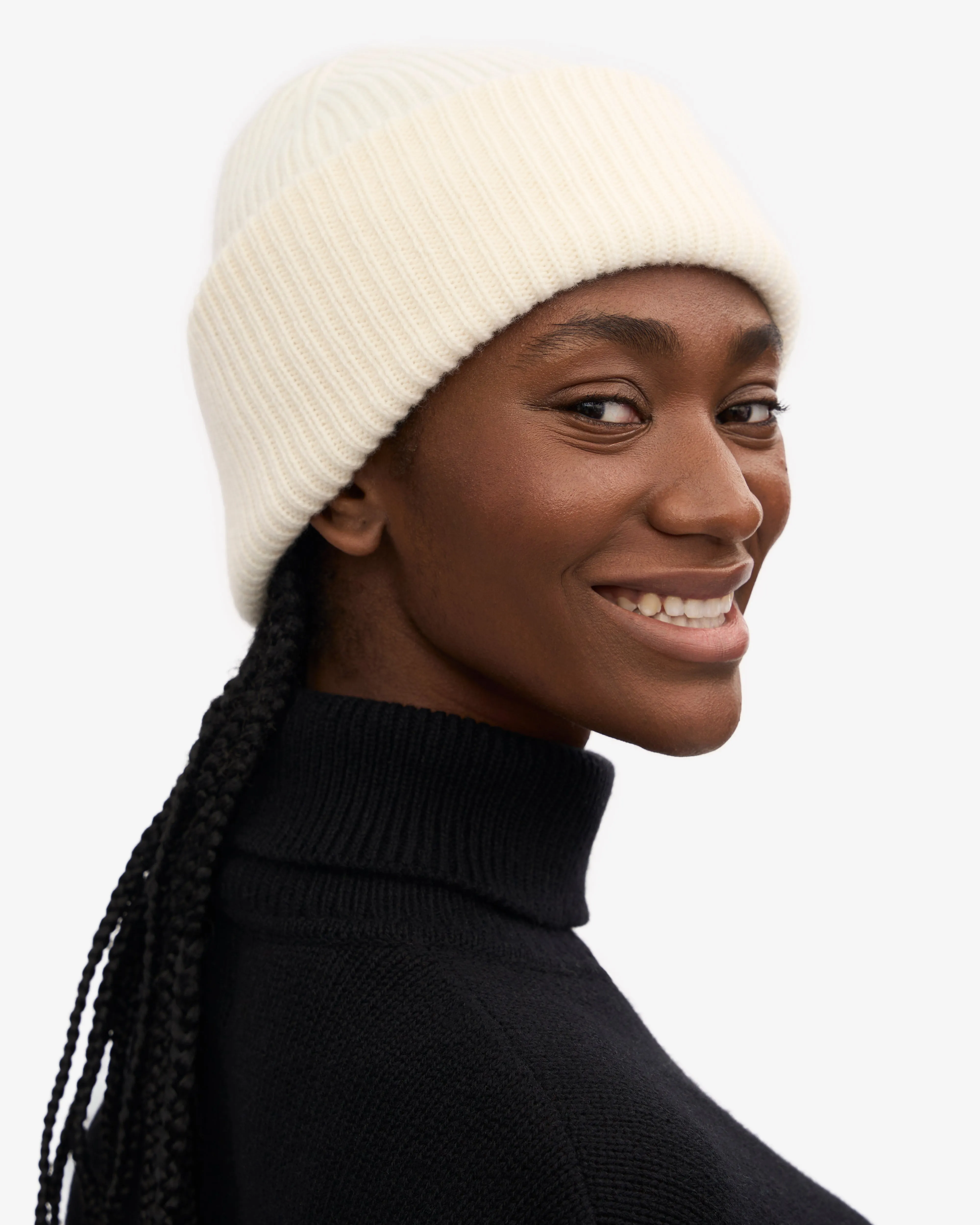 Merino Wool Hat - Optical White sold by Colorful Standard product image thumbnail 5