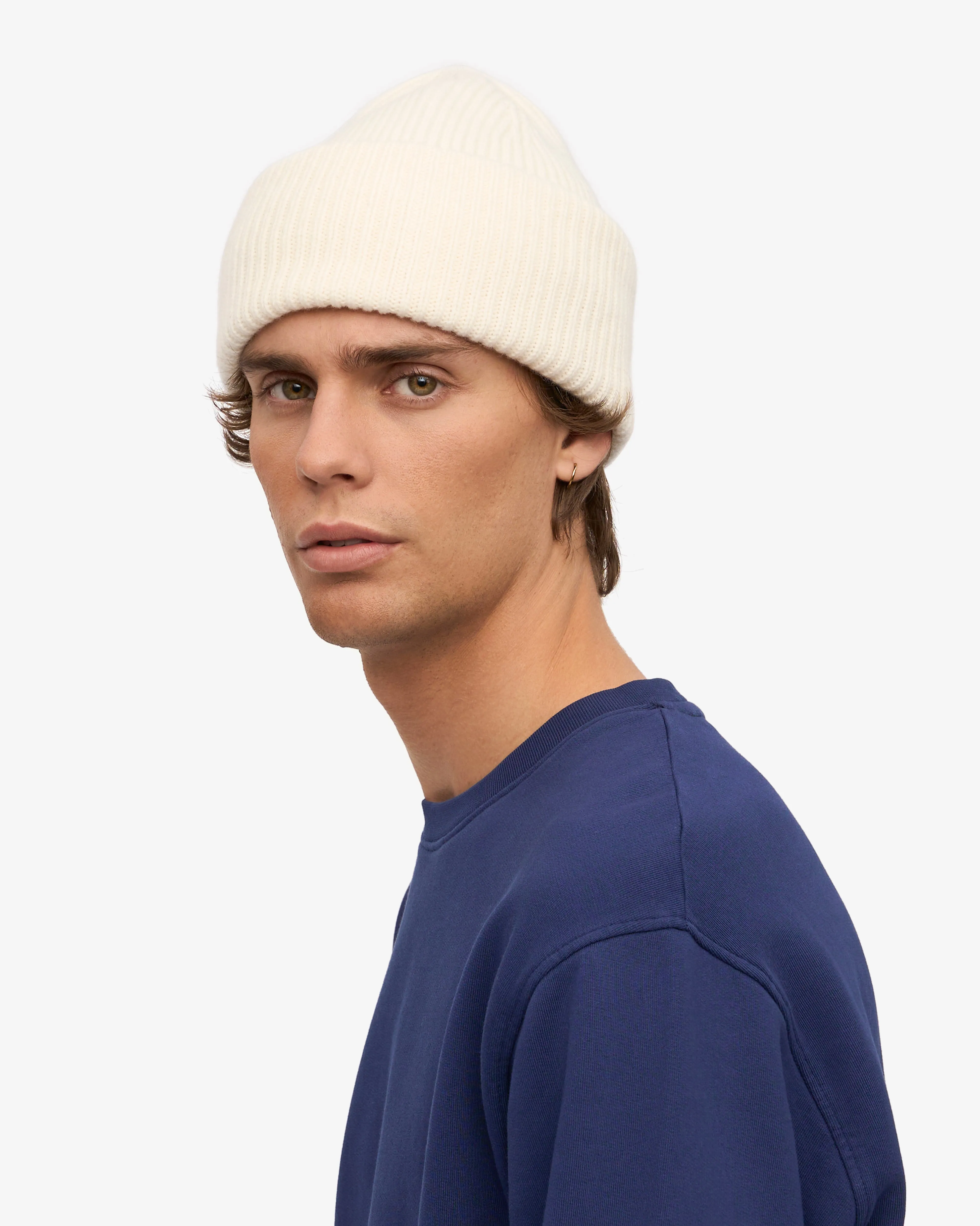 Merino Wool Hat - Optical White sold by Colorful Standard product image thumbnail 3