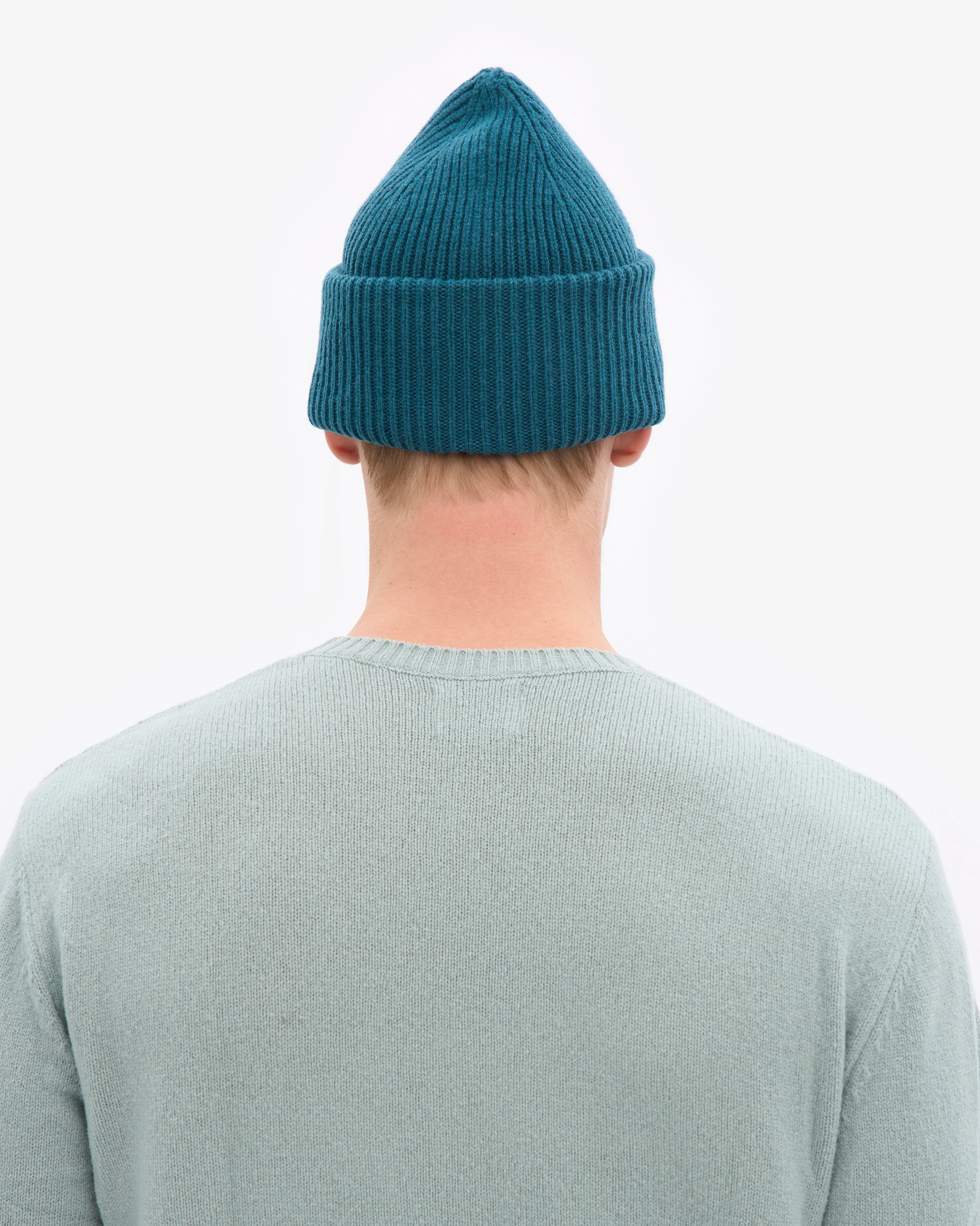 Merino Wool Hat - Ocean Green sold by Colorful Standard product image thumbnail 4