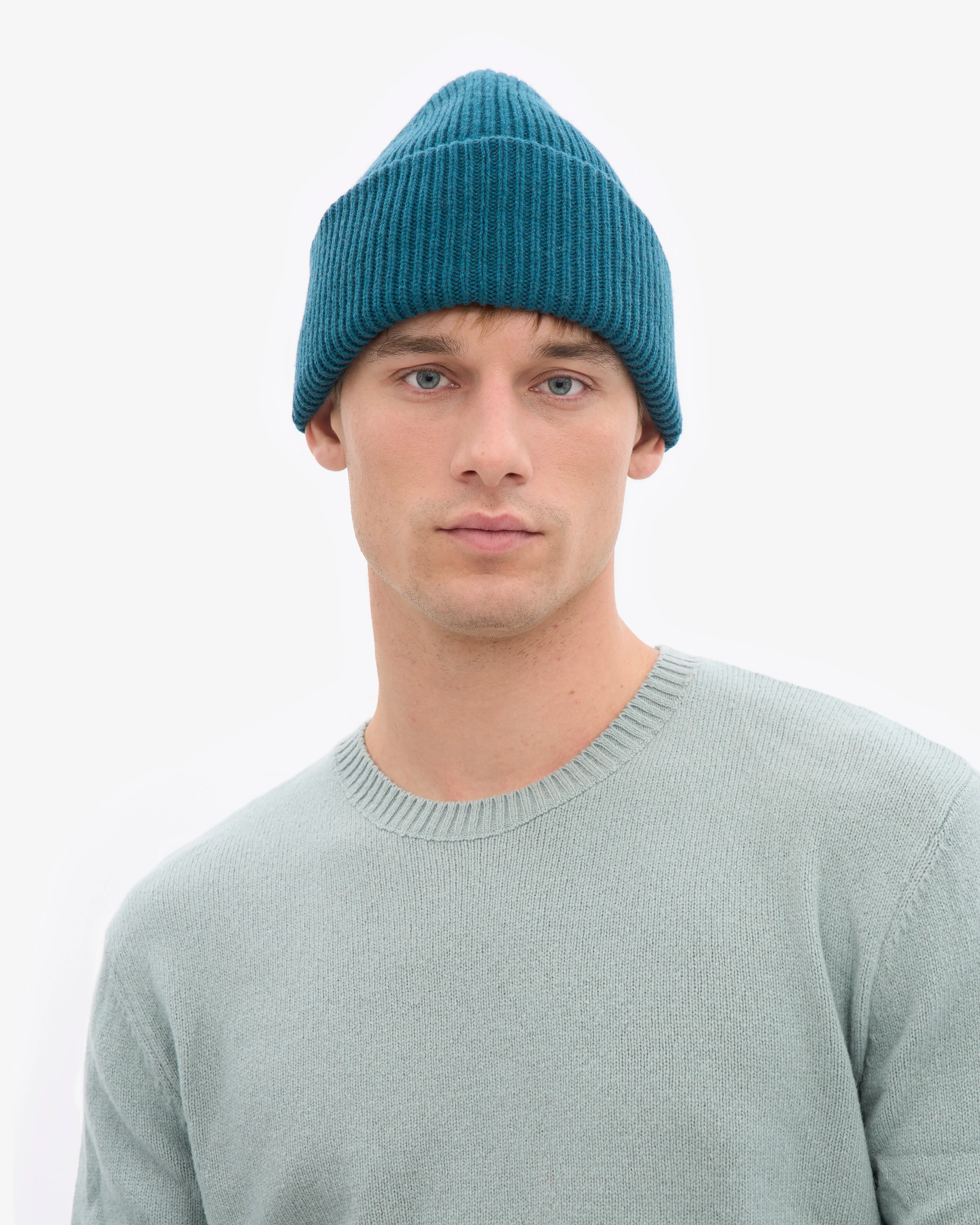 Merino Wool Hat - Ocean Green sold by Colorful Standard product image thumbnail 5