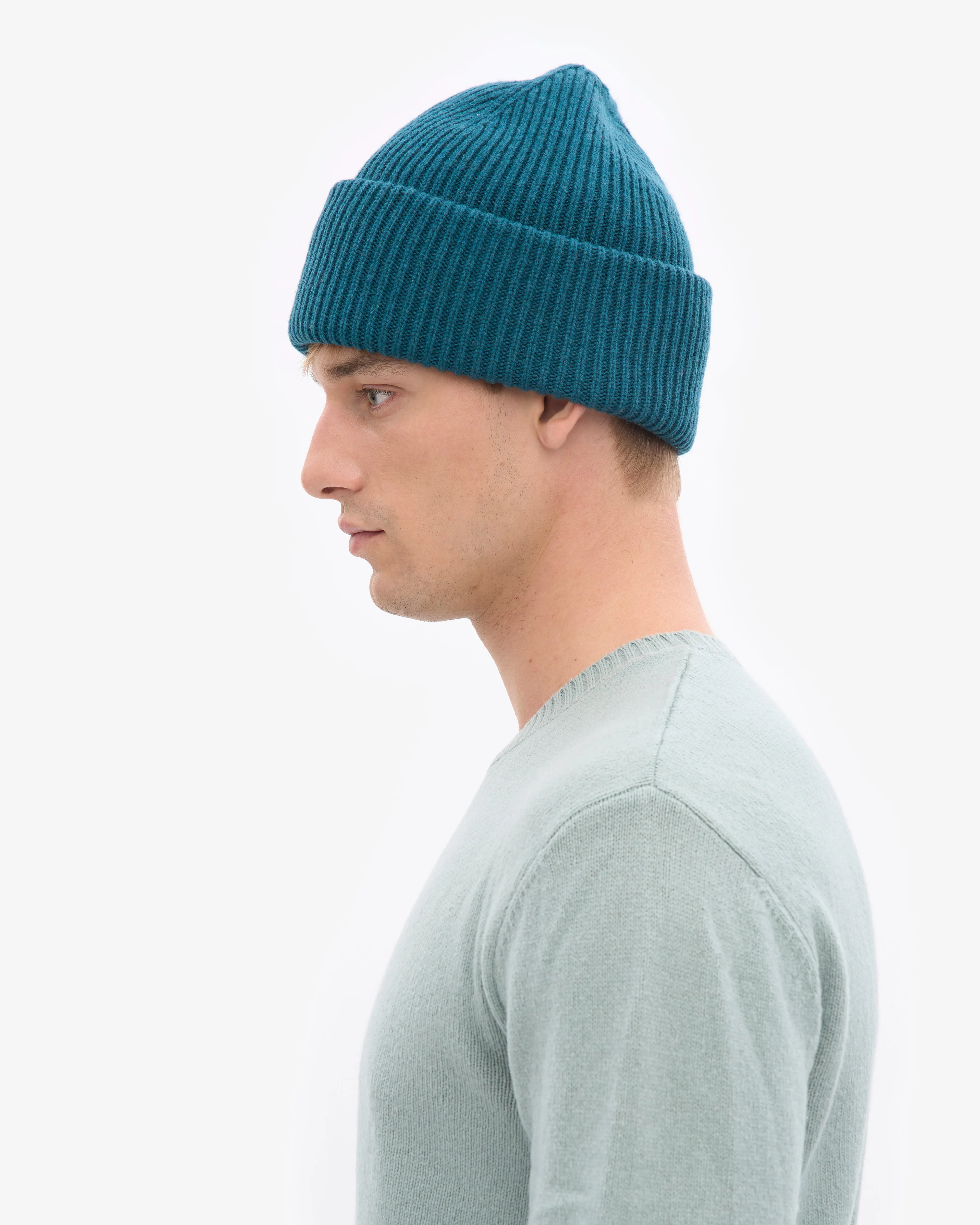 Merino Wool Hat - Ocean Green sold by Colorful Standard product image thumbnail 3