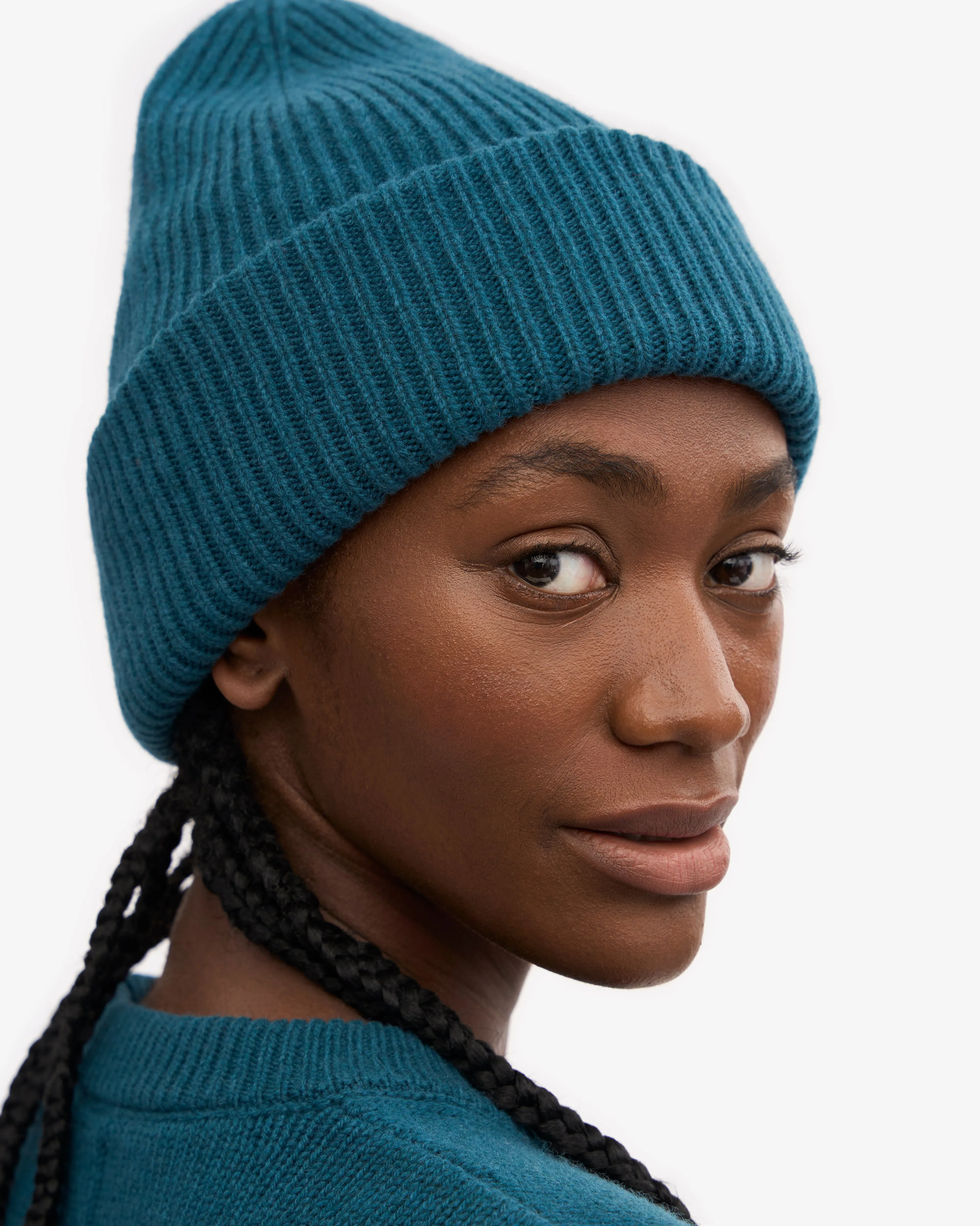 Merino Wool Hat - Ocean Green sold by Colorful Standard product image thumbnail 5