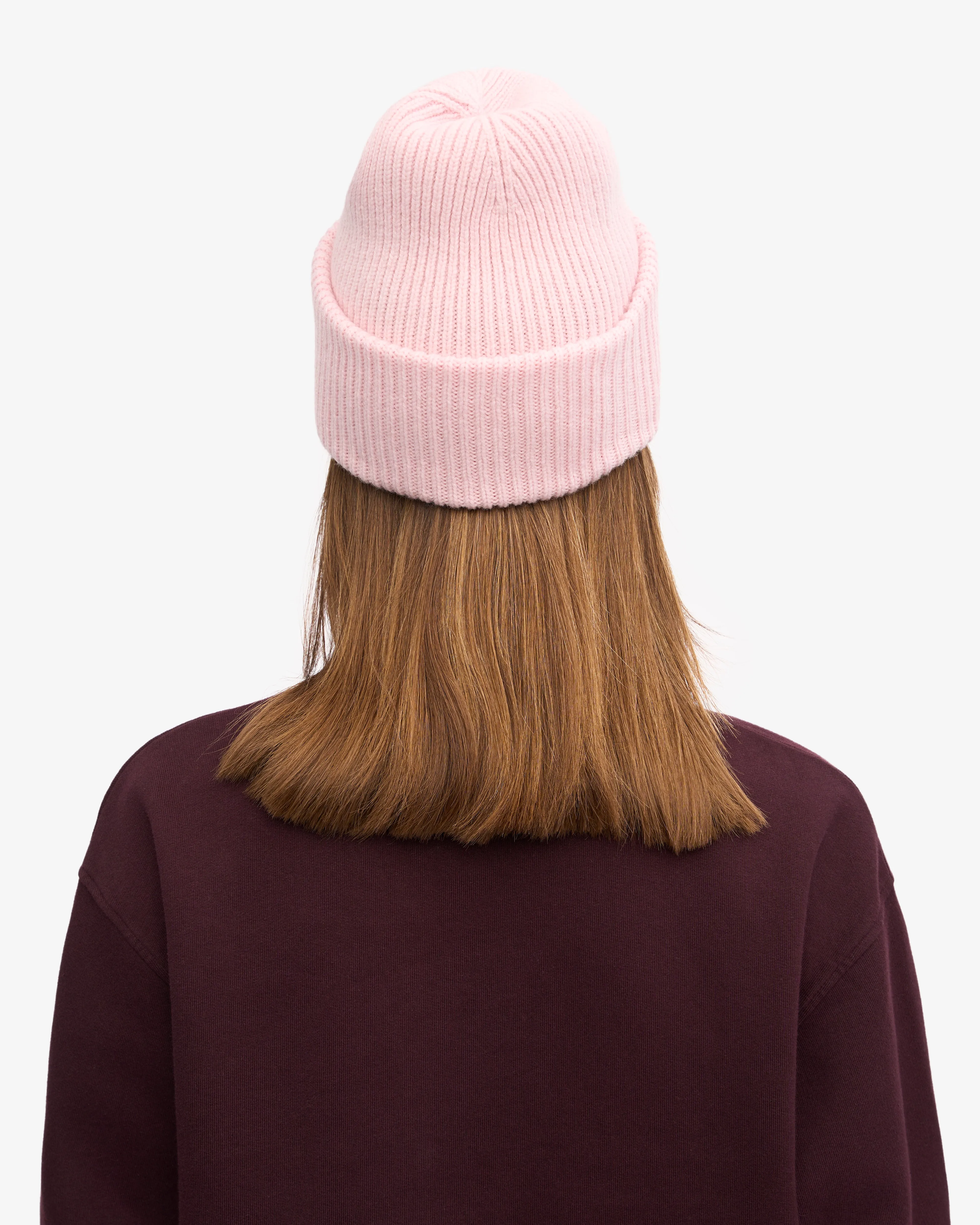 Merino Wool Hat - Faded Pink sold by Colorful Standard product image thumbnail 4