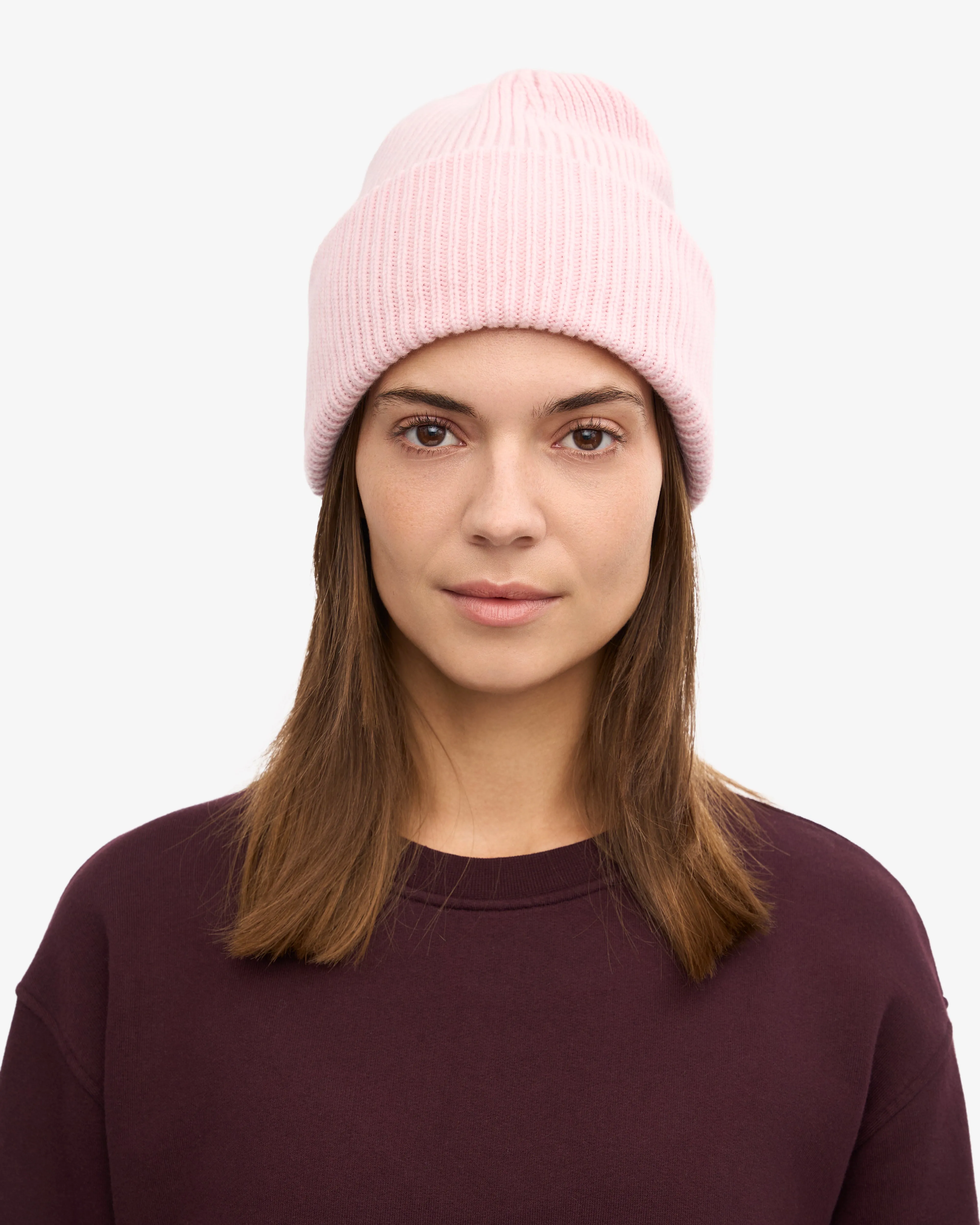 Merino Wool Hat - Faded Pink sold by Colorful Standard product image thumbnail 2