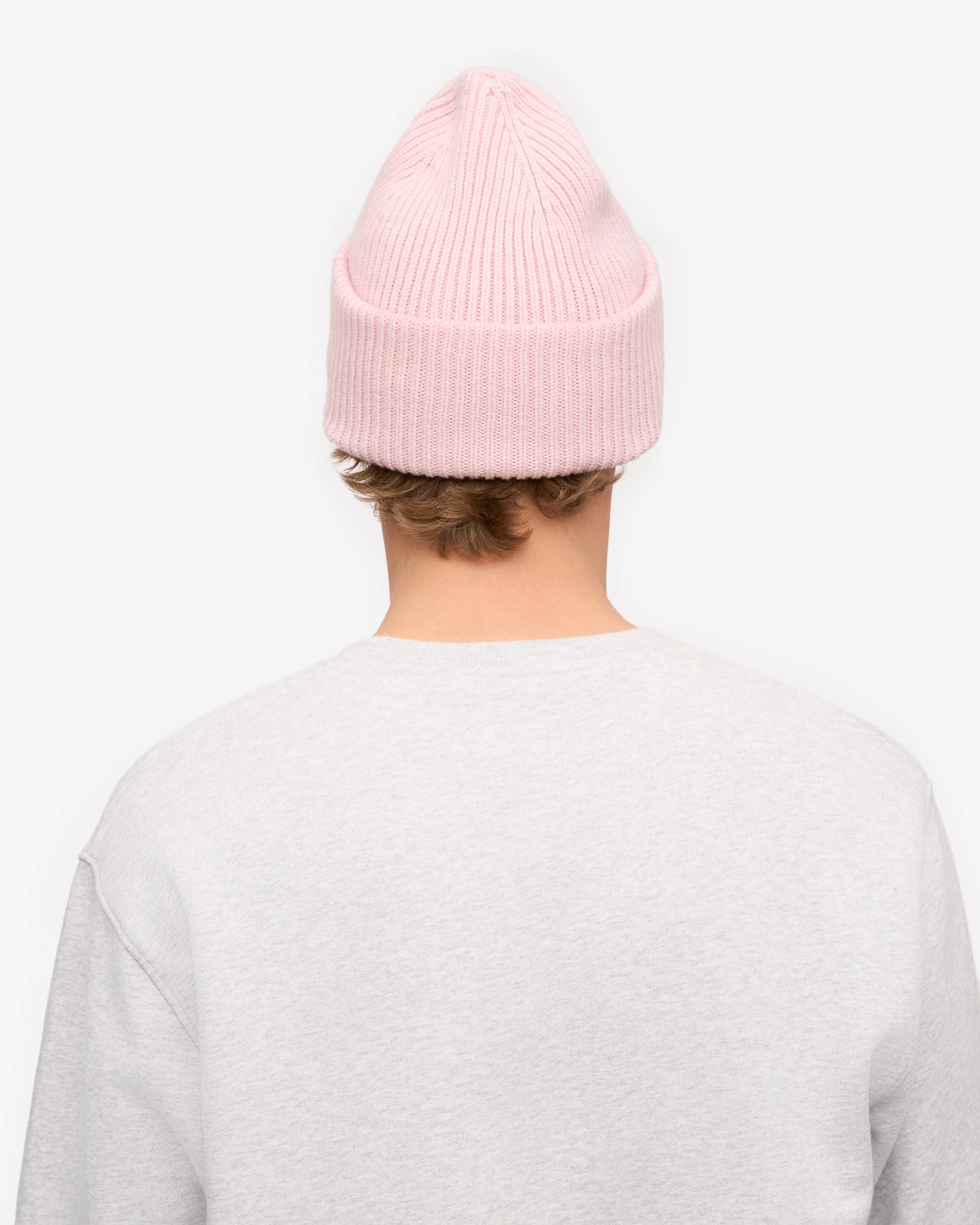 Merino Wool Hat - Faded Pink sold by Colorful Standard product image thumbnail 4