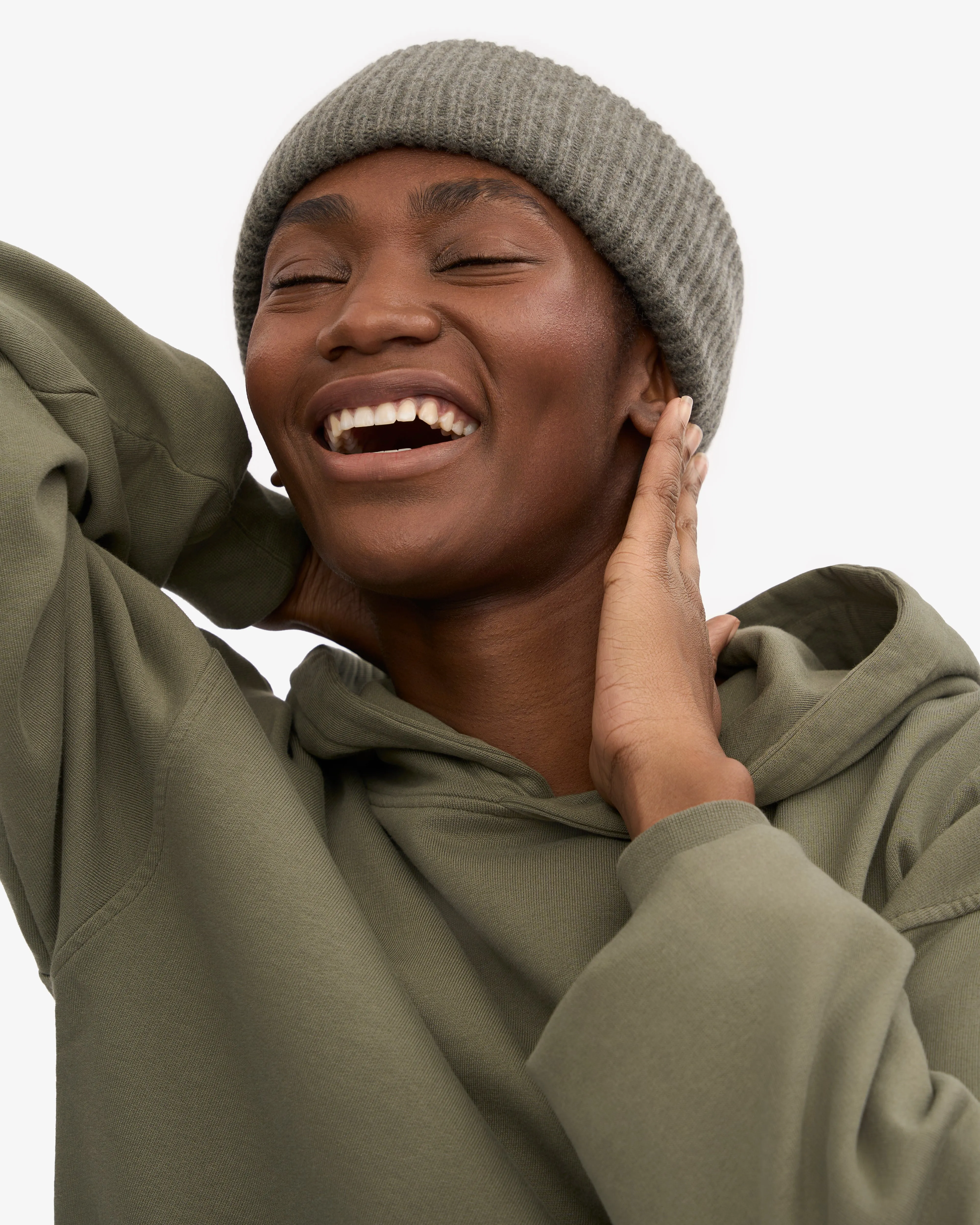 Merino Wool Hat - Dusty Olive sold by Colorful Standard product image thumbnail 5