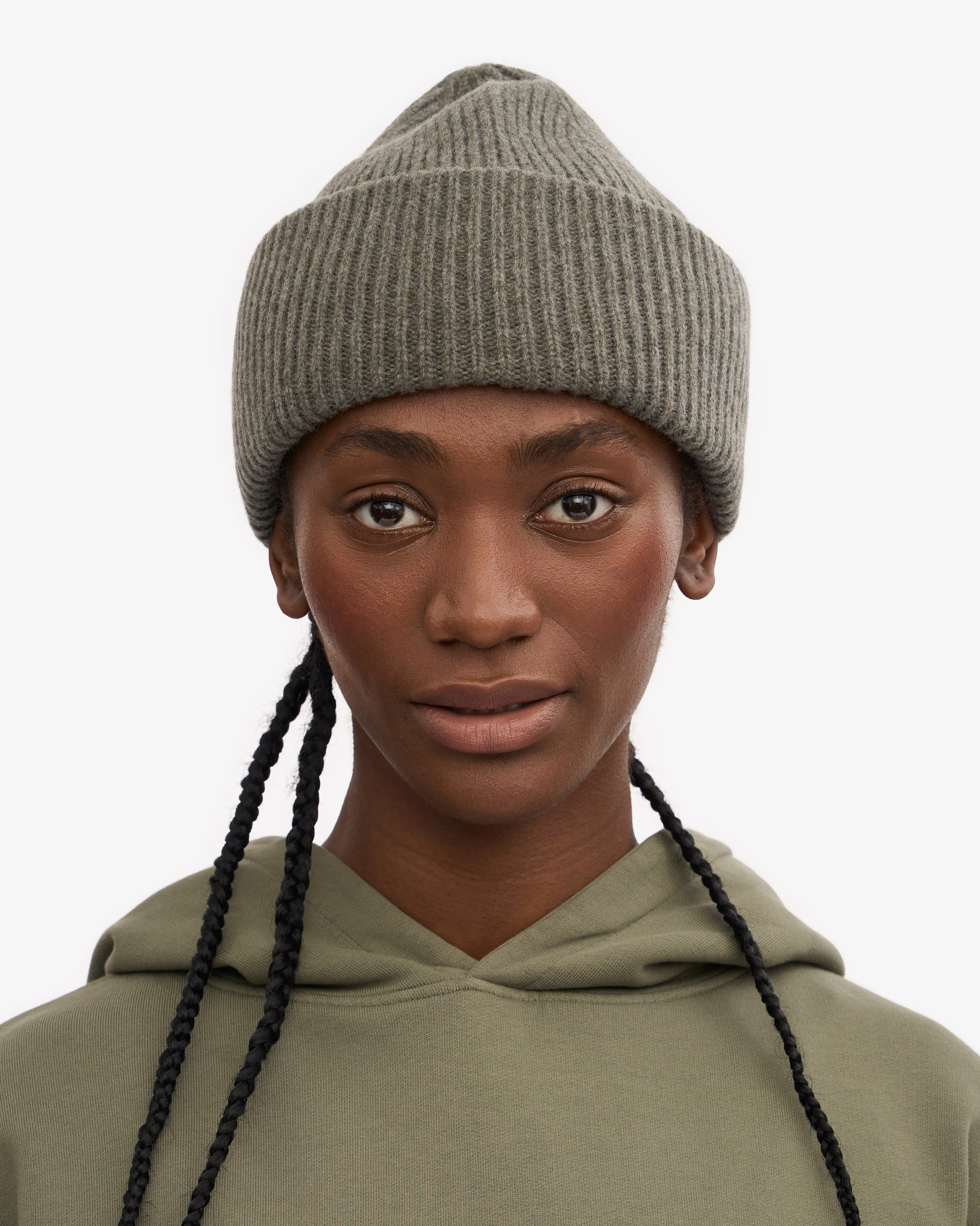 Merino Wool Hat - Dusty Olive sold by Colorful Standard product image thumbnail 2