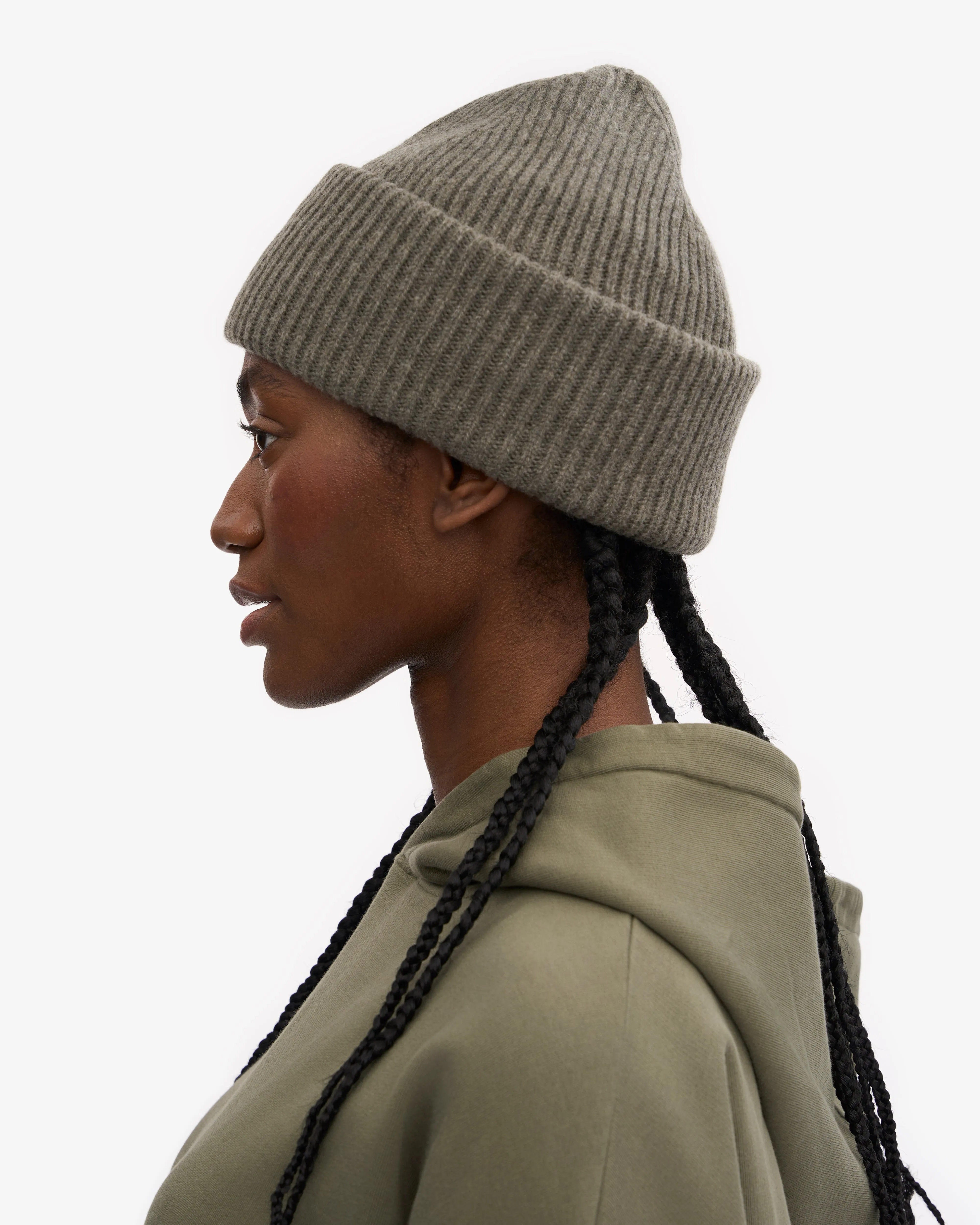 Merino Wool Hat - Dusty Olive sold by Colorful Standard product image thumbnail 3