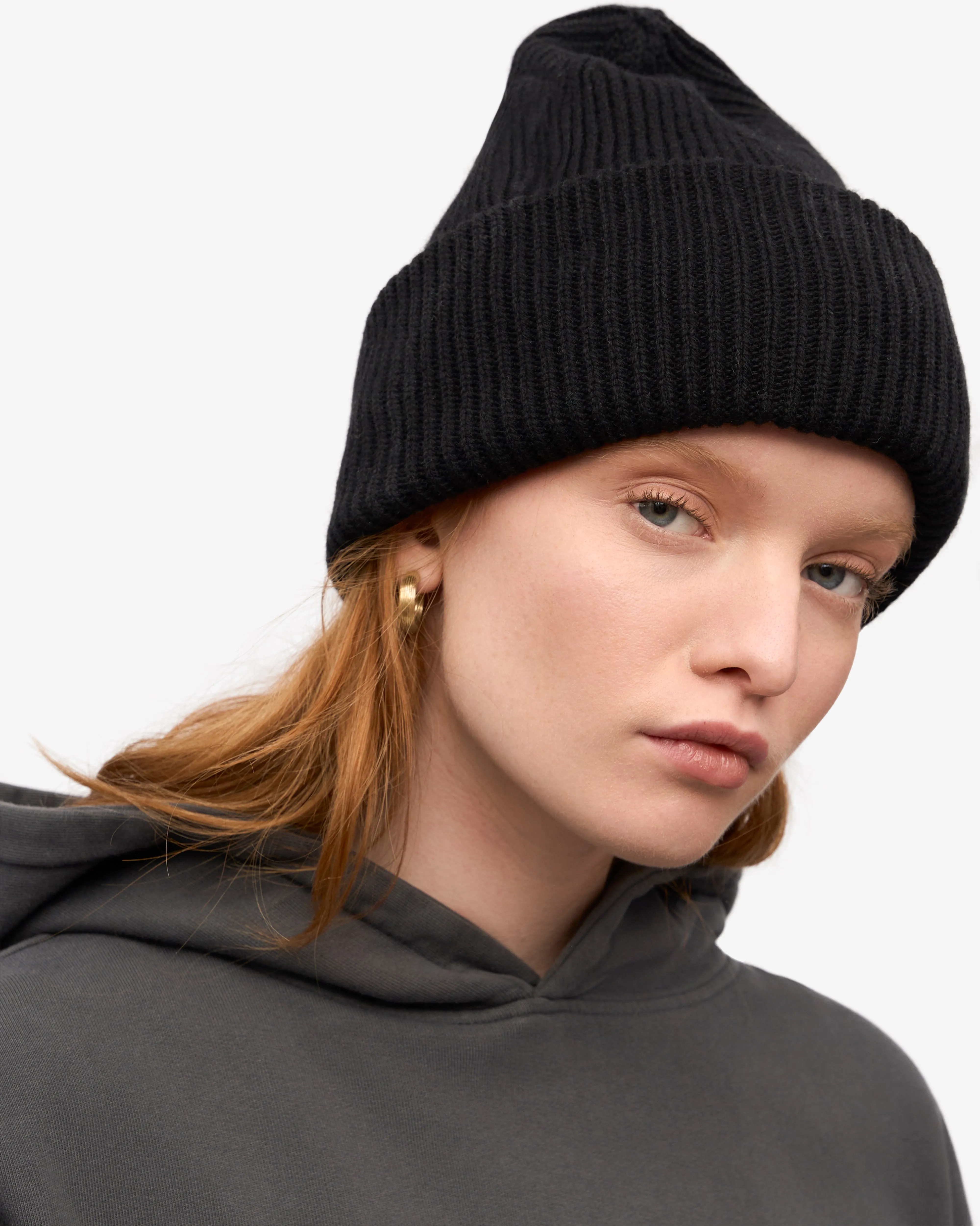 Merino Wool Hat - Deep Black sold by Colorful Standard product image thumbnail 5