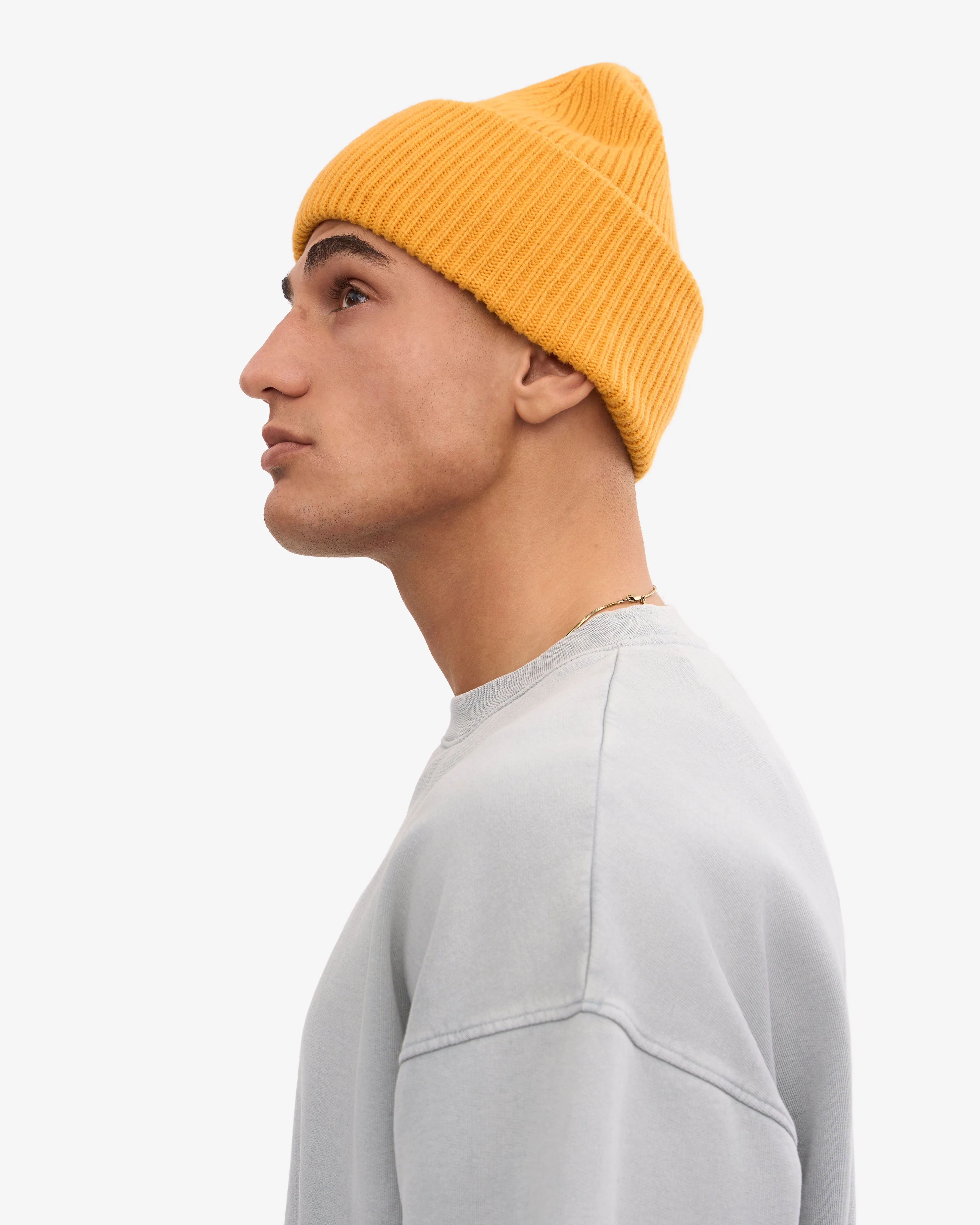 Merino Wool Hat - Burned Yellow sold by Colorful Standard product image thumbnail 3