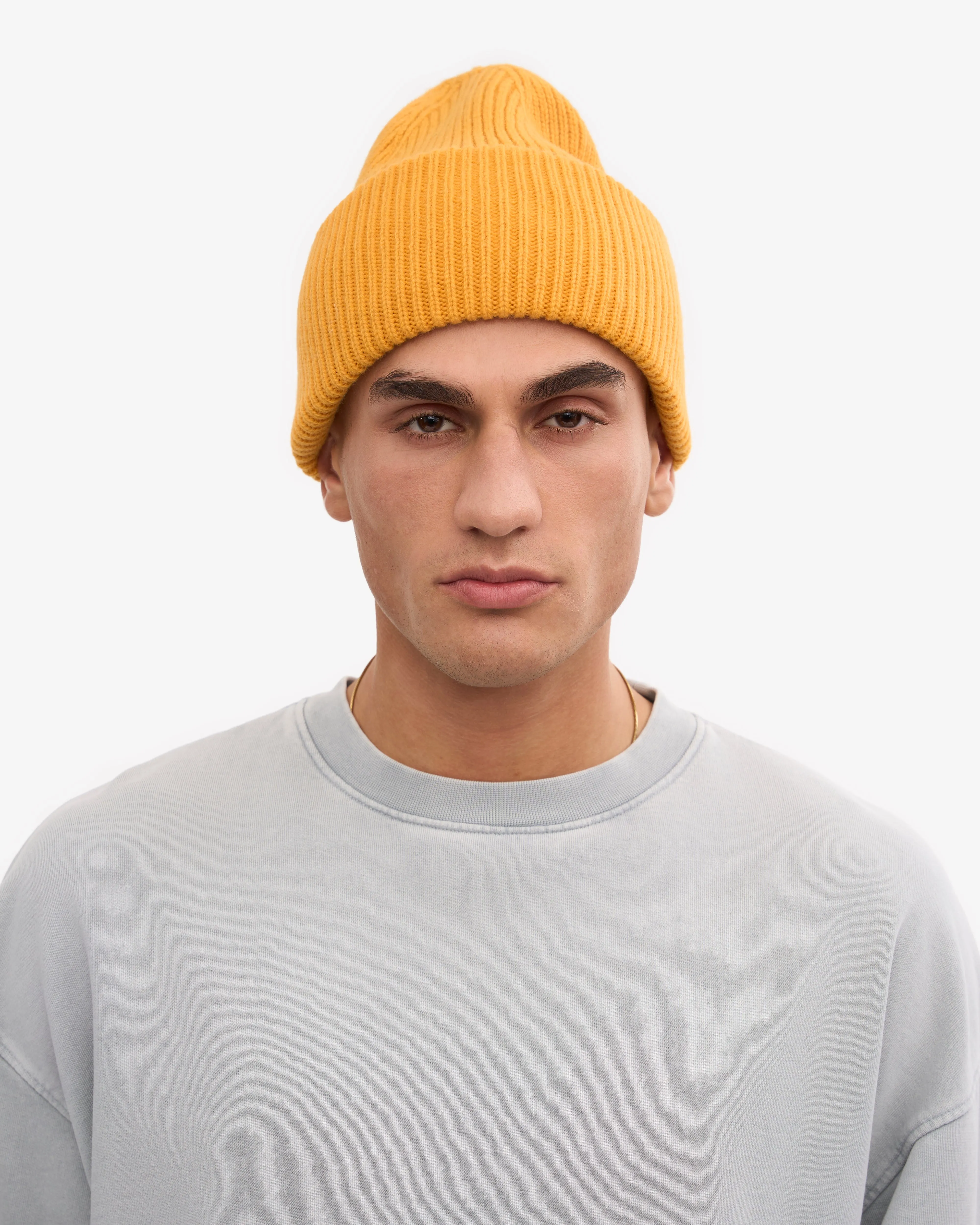 Merino Wool Hat - Burned Yellow sold by Colorful Standard product image thumbnail 2