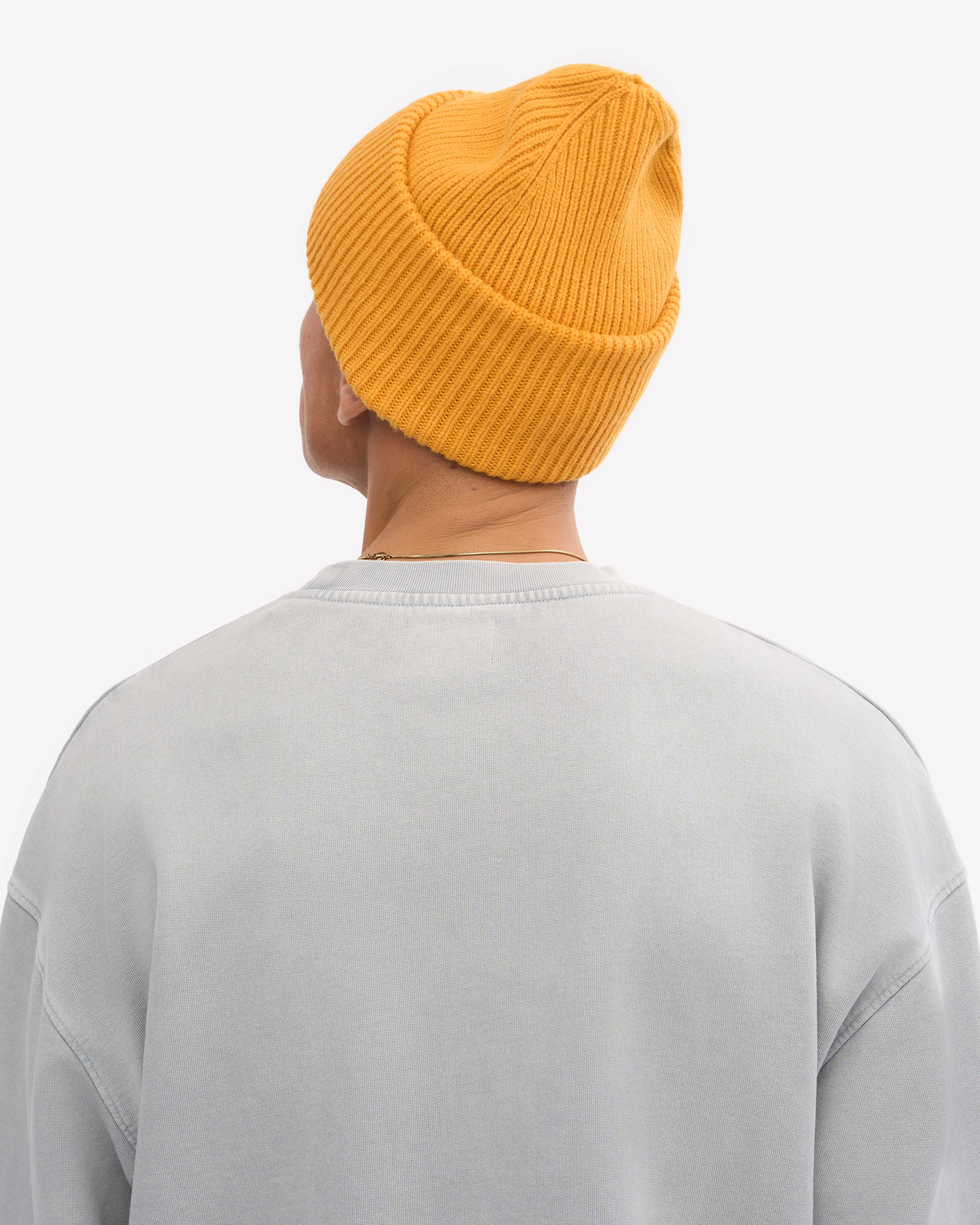 Merino Wool Hat - Burned Yellow sold by Colorful Standard product image thumbnail 4