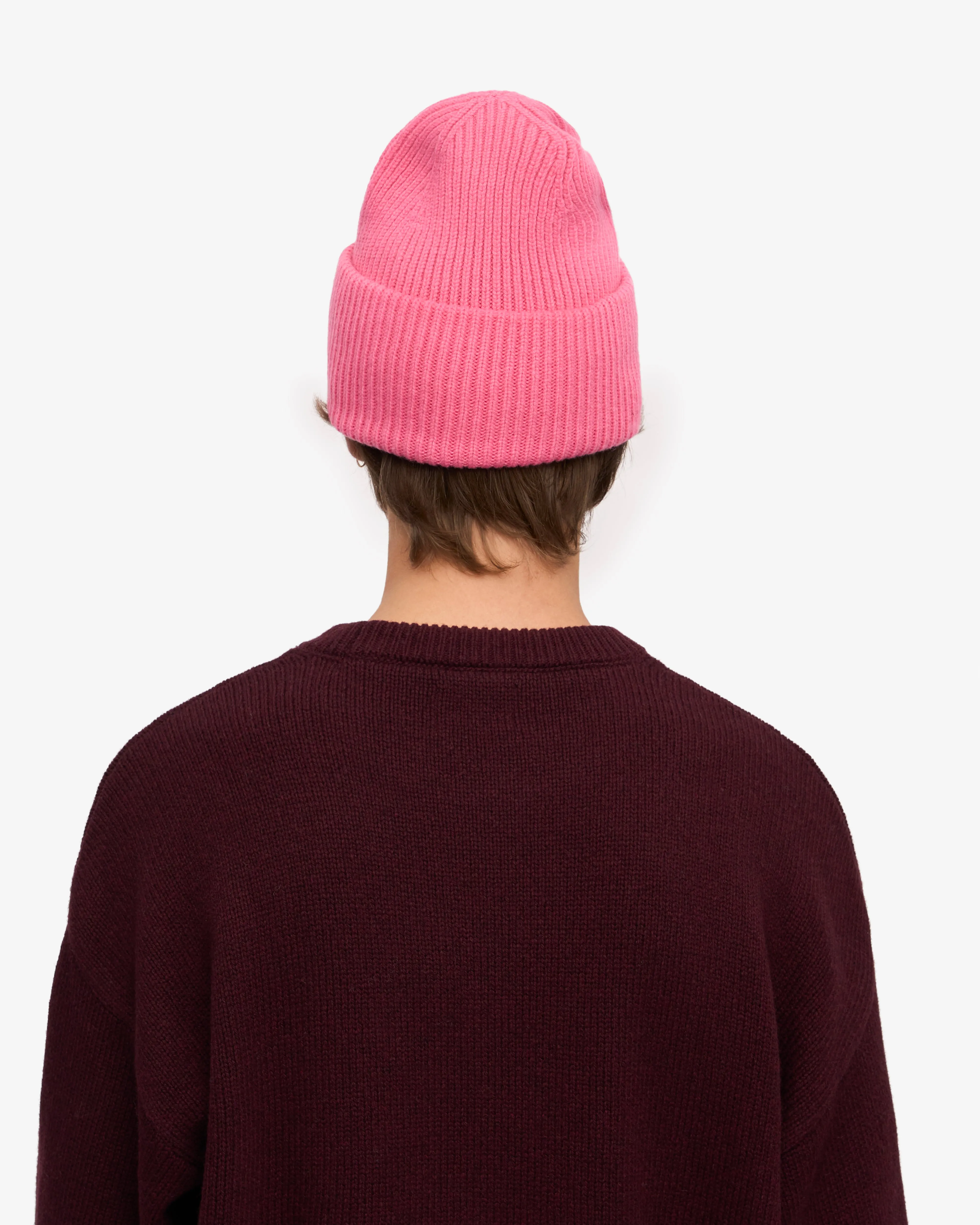 Merino Wool Hat - Bubblegum Pink sold by Colorful Standard product image thumbnail 4