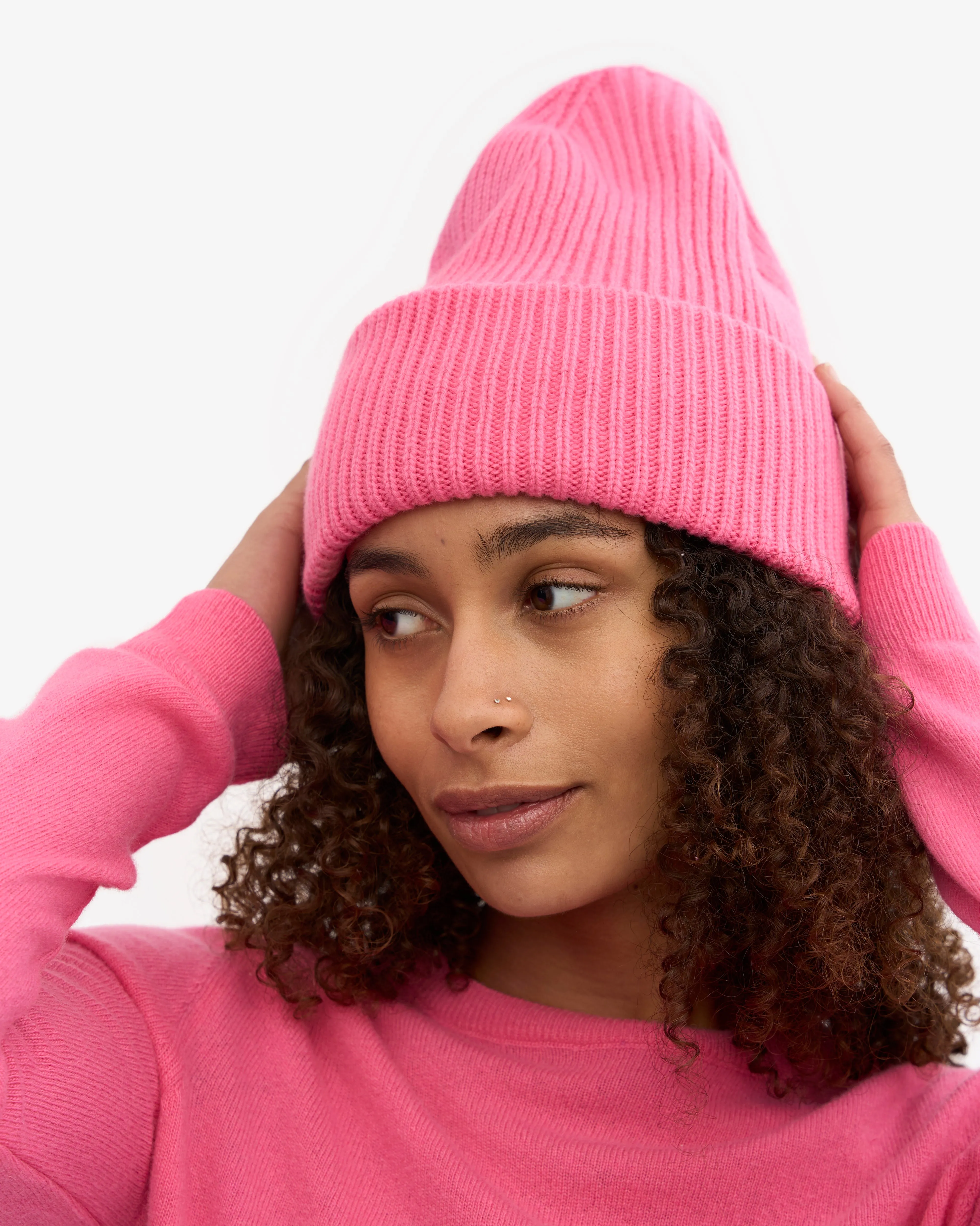 Merino Wool Hat - Bubblegum Pink sold by Colorful Standard product image thumbnail 5
