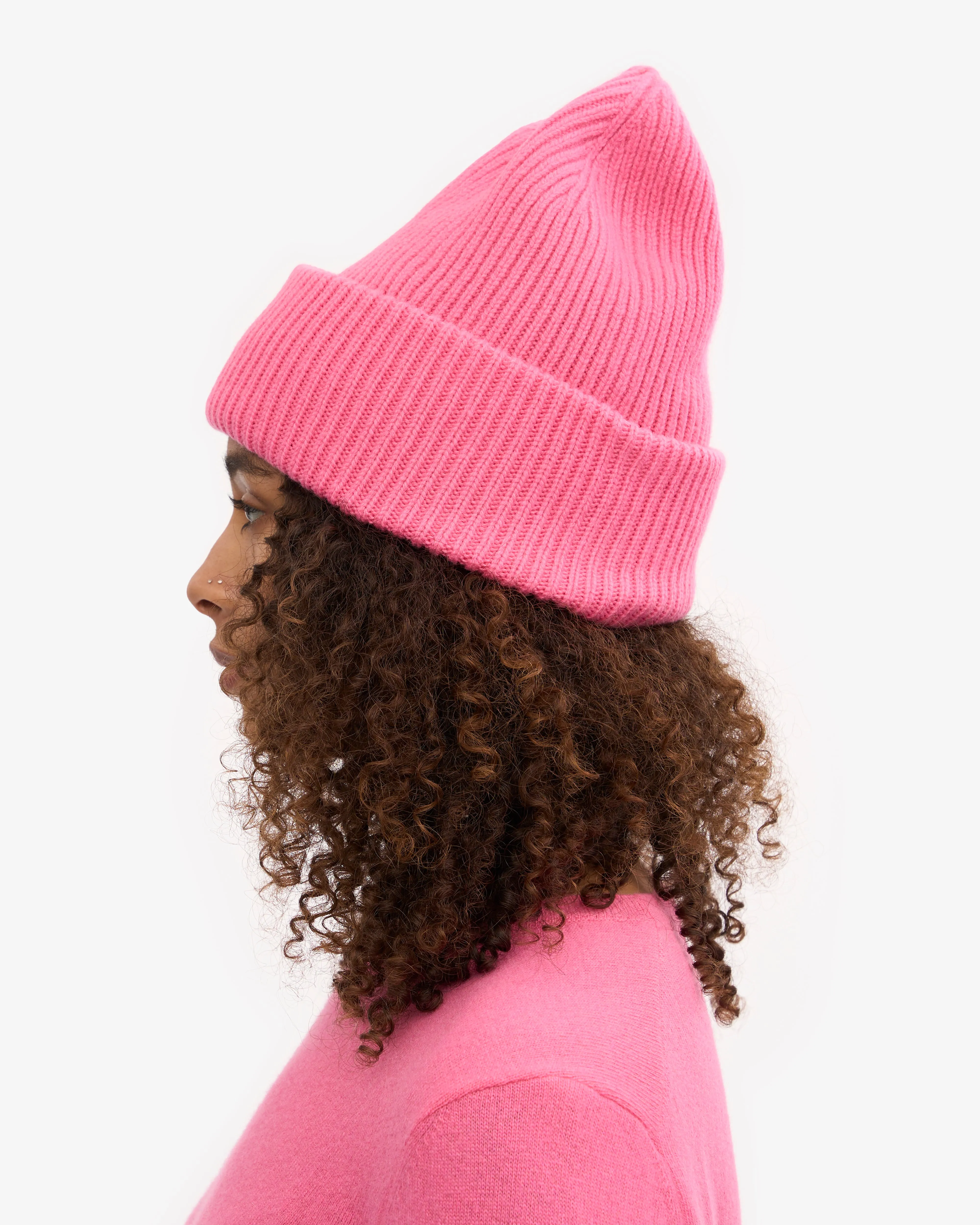 Merino Wool Hat - Bubblegum Pink sold by Colorful Standard product image thumbnail 3