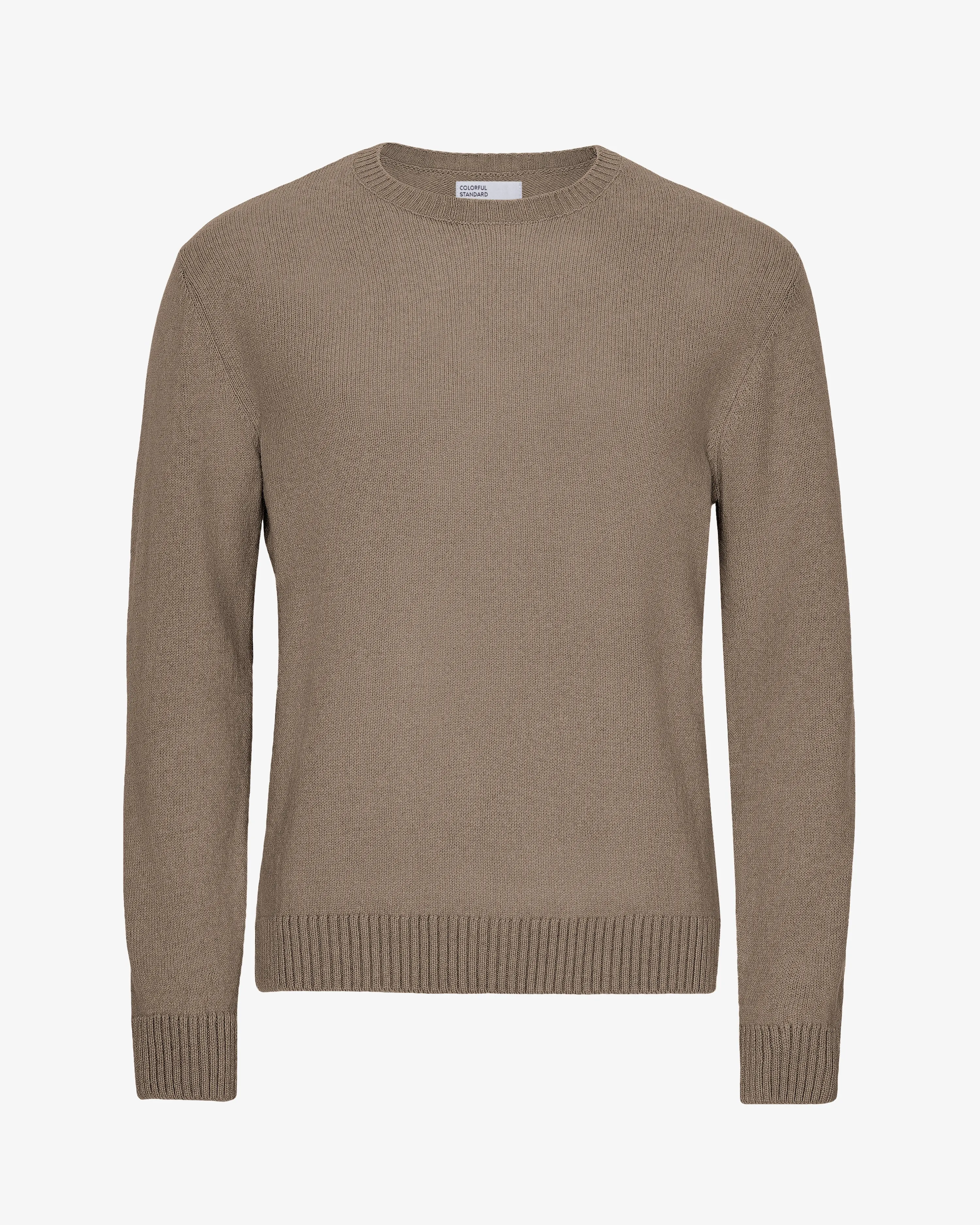 Classic Merino Wool Crew - Warm Taupe sold by Colorful Standard