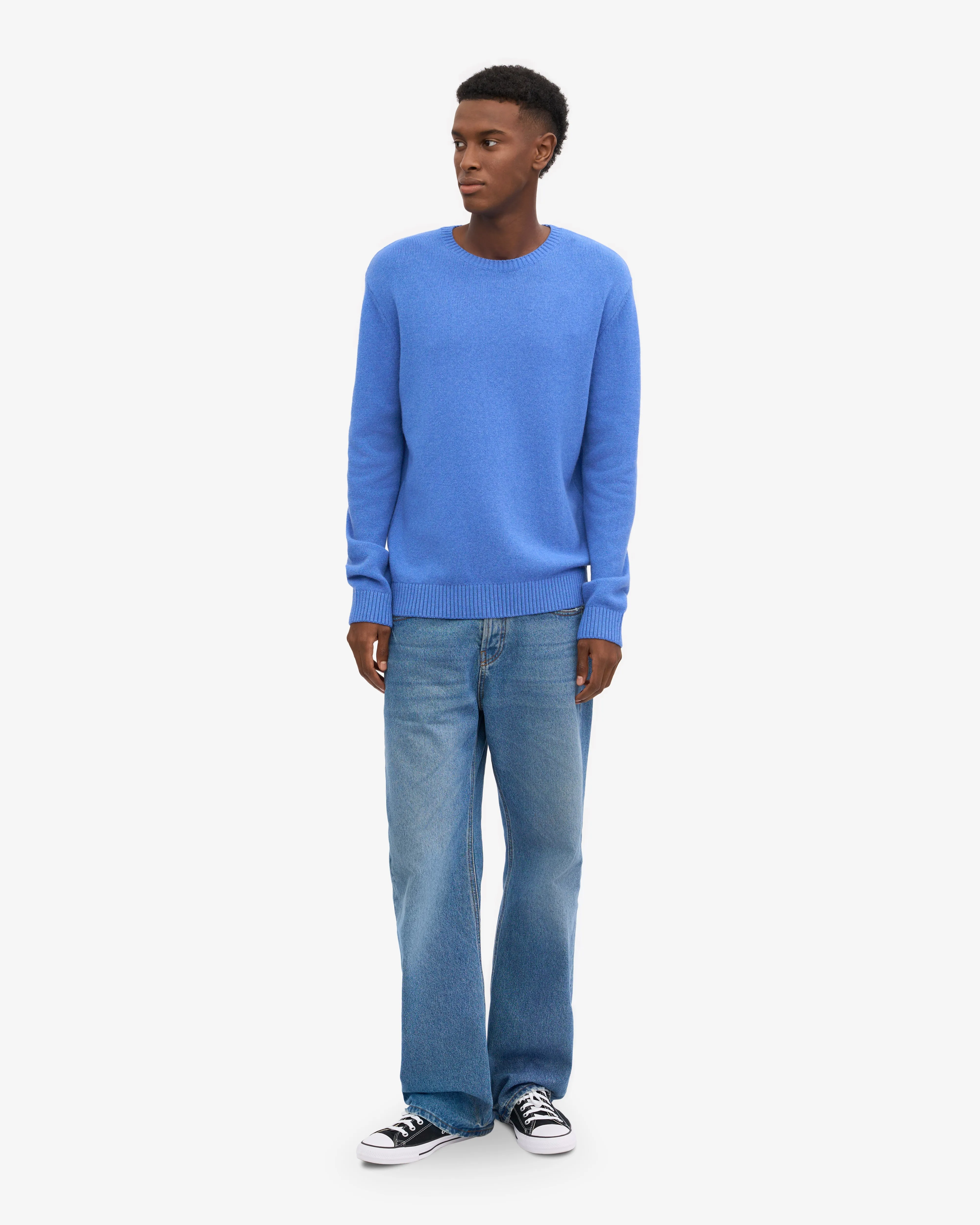 Classic Merino Wool Crew - Pacific Blue sold by Colorful Standard product image thumbnail 5