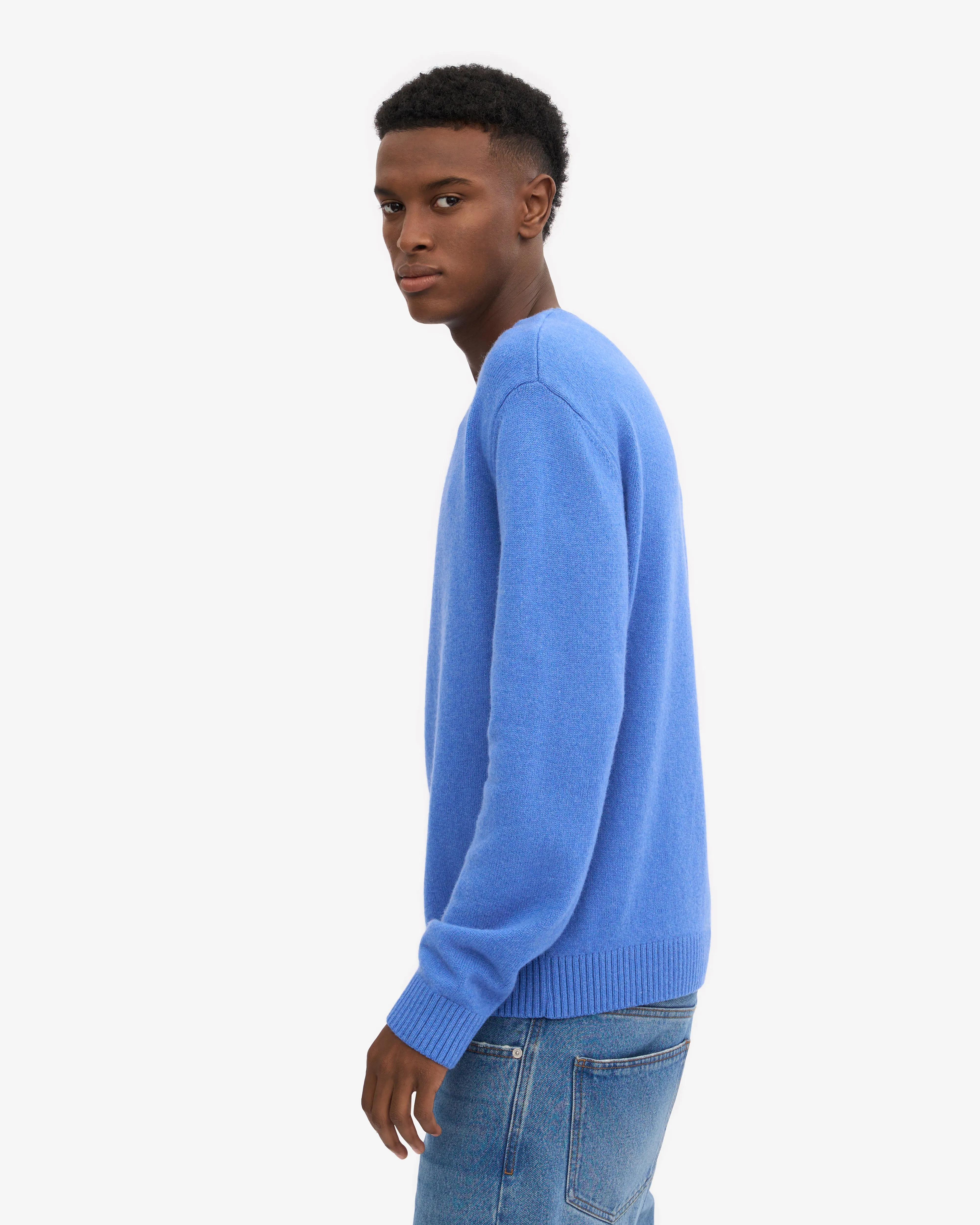 Classic Merino Wool Crew - Pacific Blue sold by Colorful Standard product image thumbnail 3