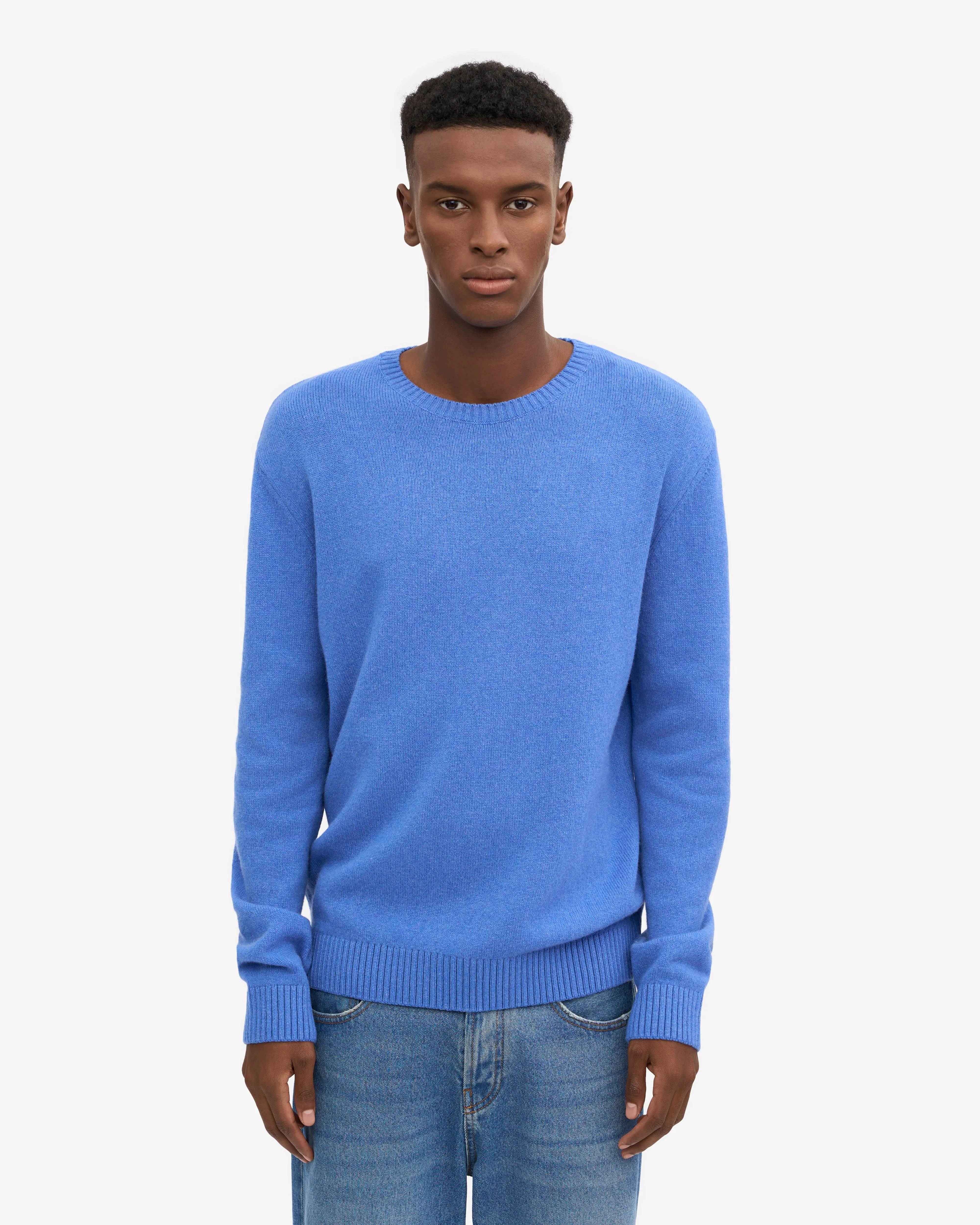Classic Merino Wool Crew - Pacific Blue sold by Colorful Standard product image thumbnail 2