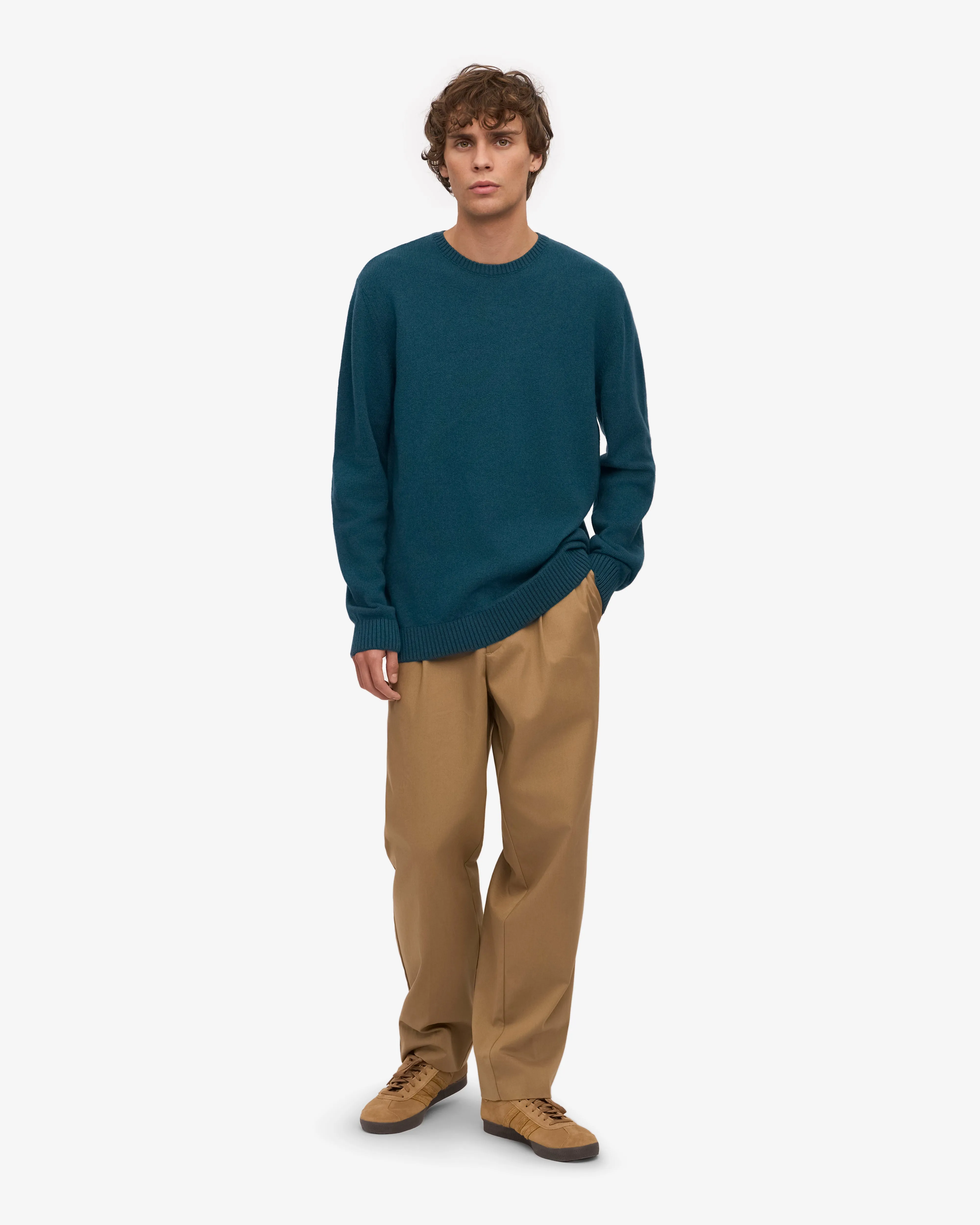 Classic Merino Wool Crew - Ocean Green sold by Colorful Standard product image thumbnail 5