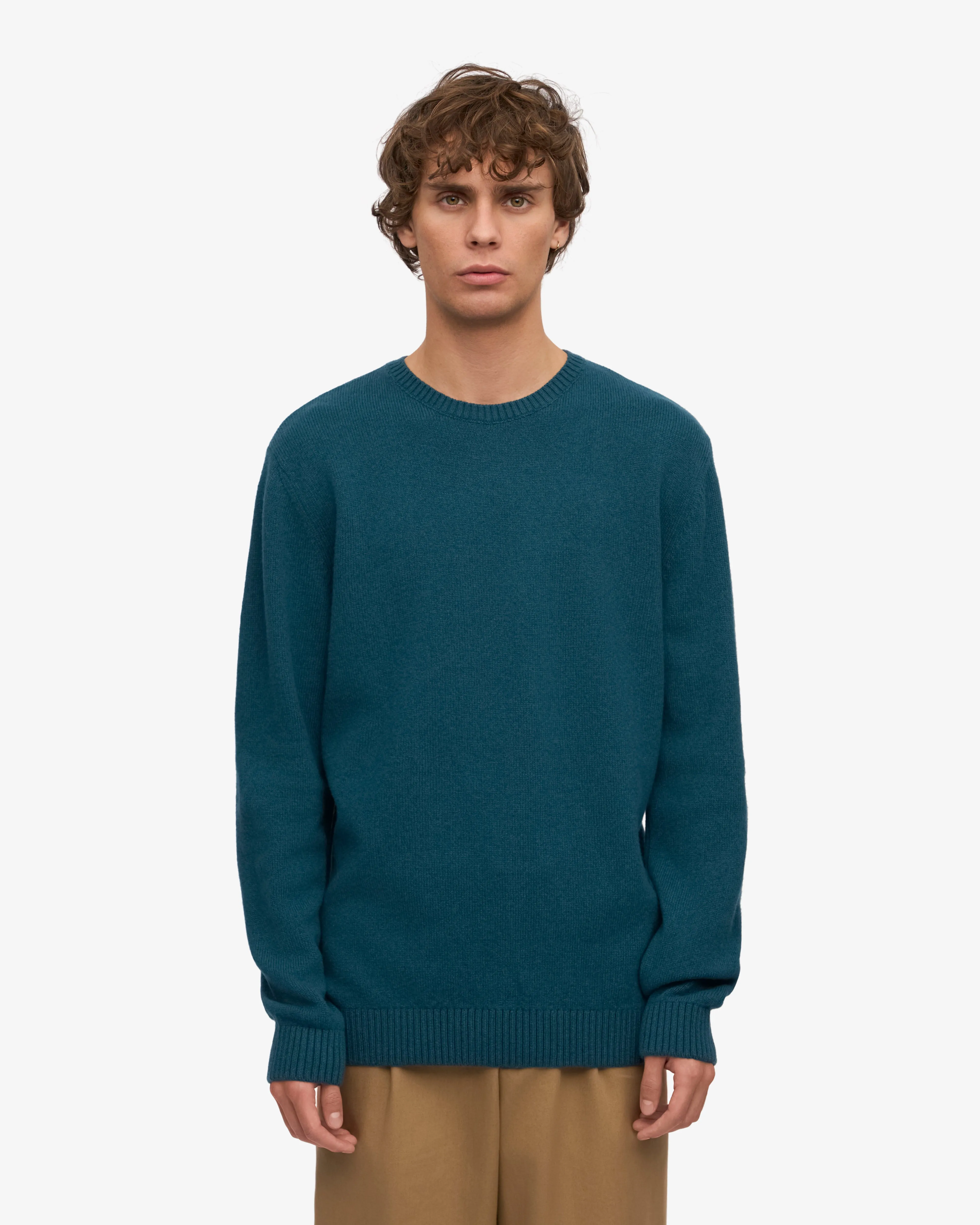 Classic Merino Wool Crew - Ocean Green sold by Colorful Standard product image thumbnail 2