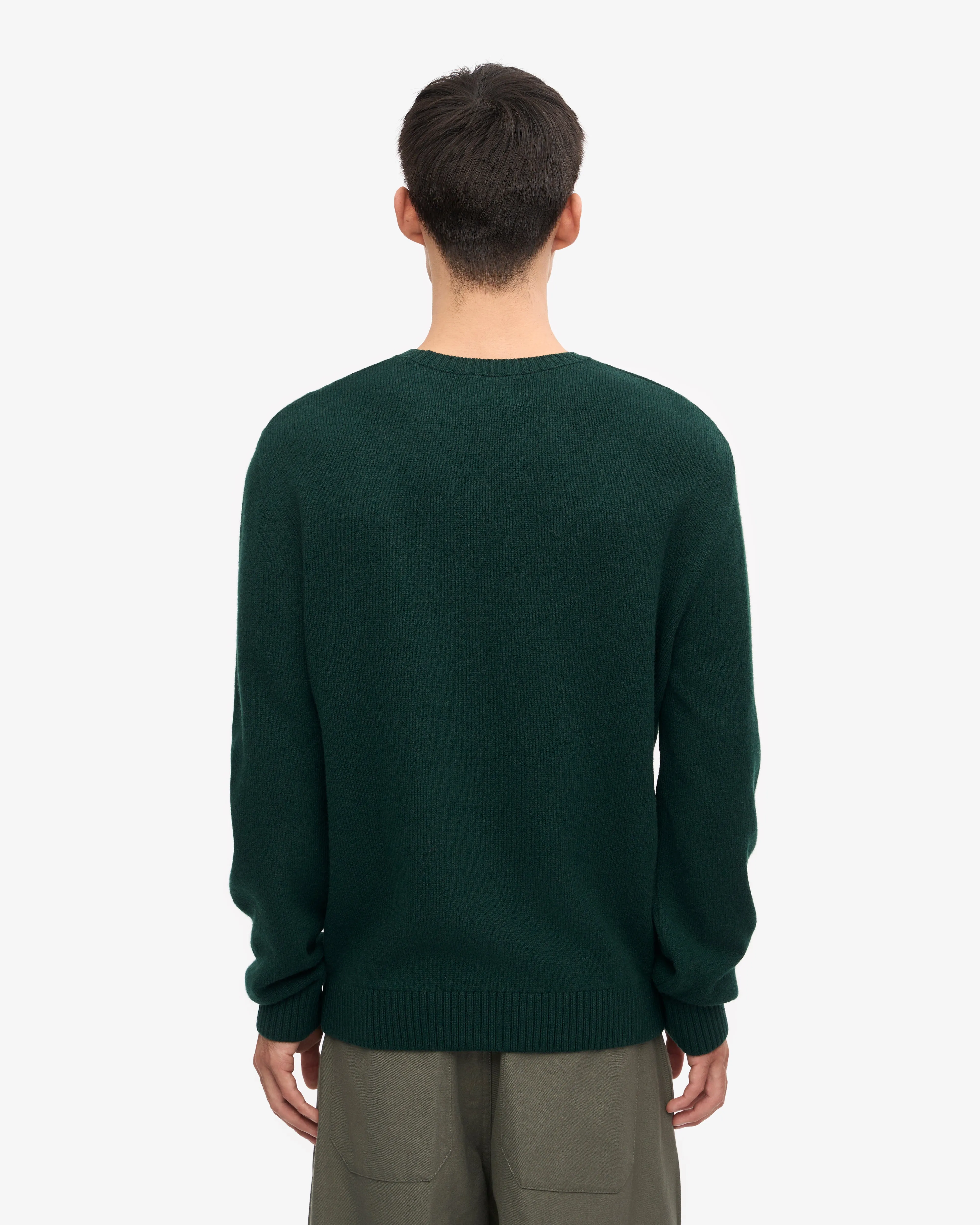 Classic Merino Wool Crew - Emerald Green sold by Colorful Standard product image thumbnail 4