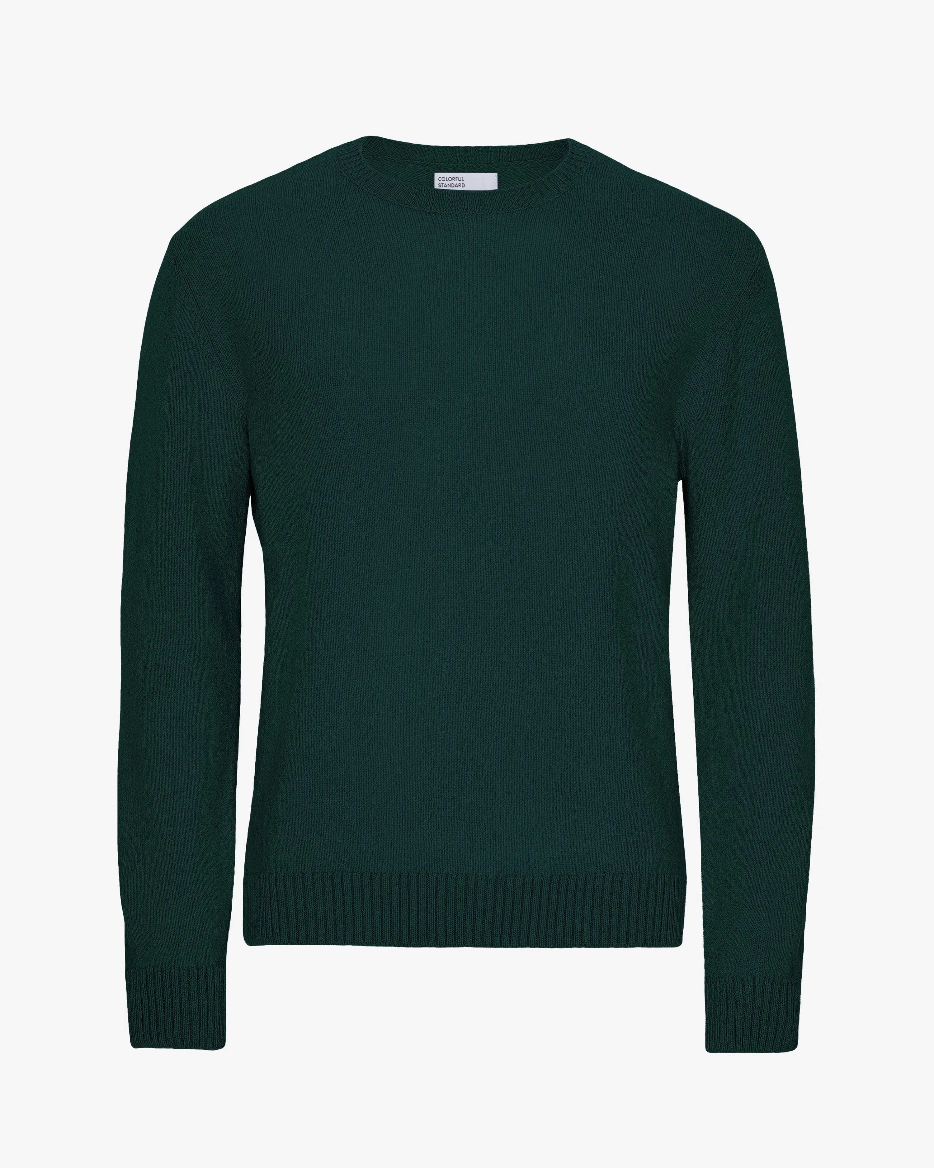 Classic Merino Wool Crew - Emerald Green sold by Colorful Standard