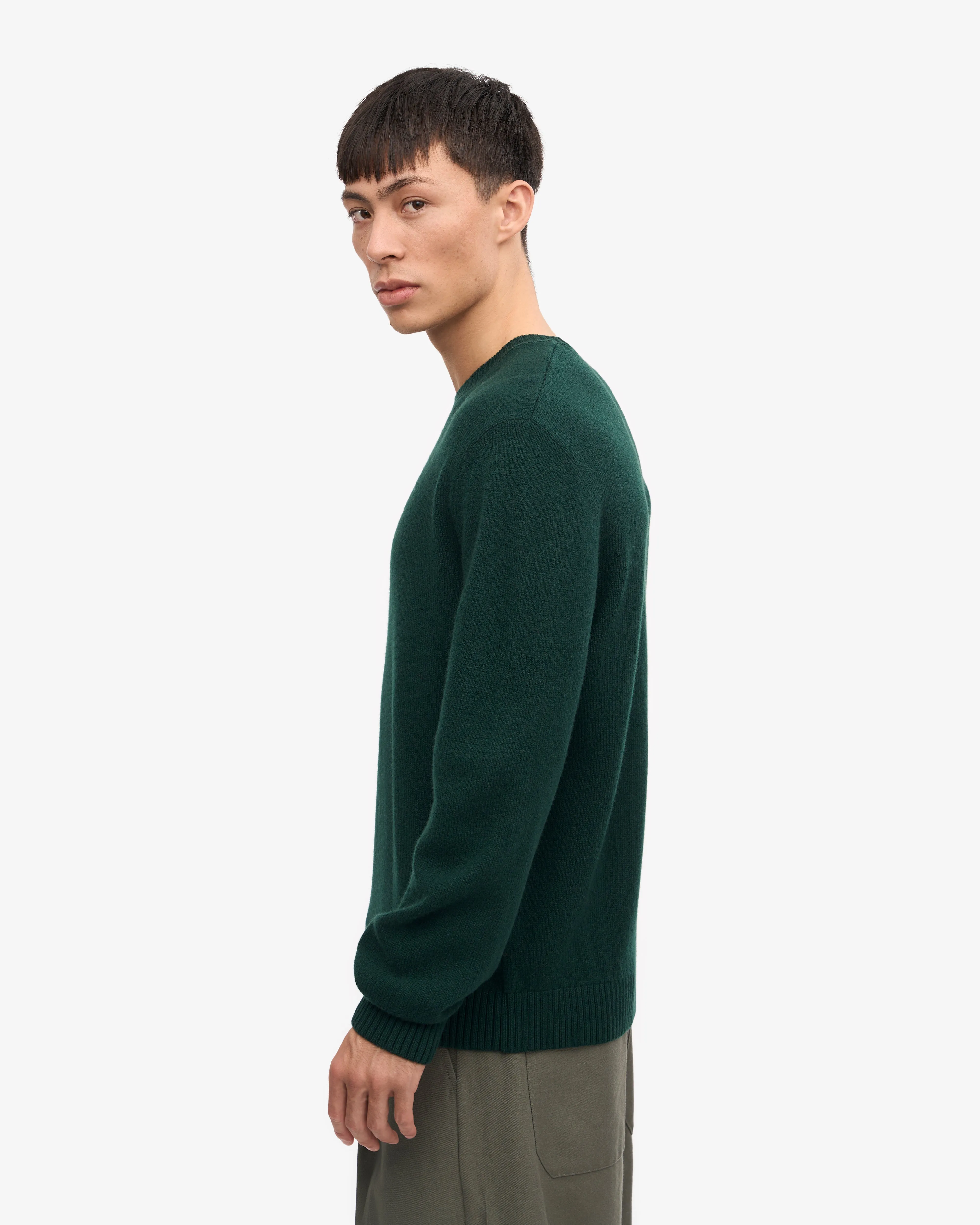 Classic Merino Wool Crew - Emerald Green sold by Colorful Standard product image thumbnail 3