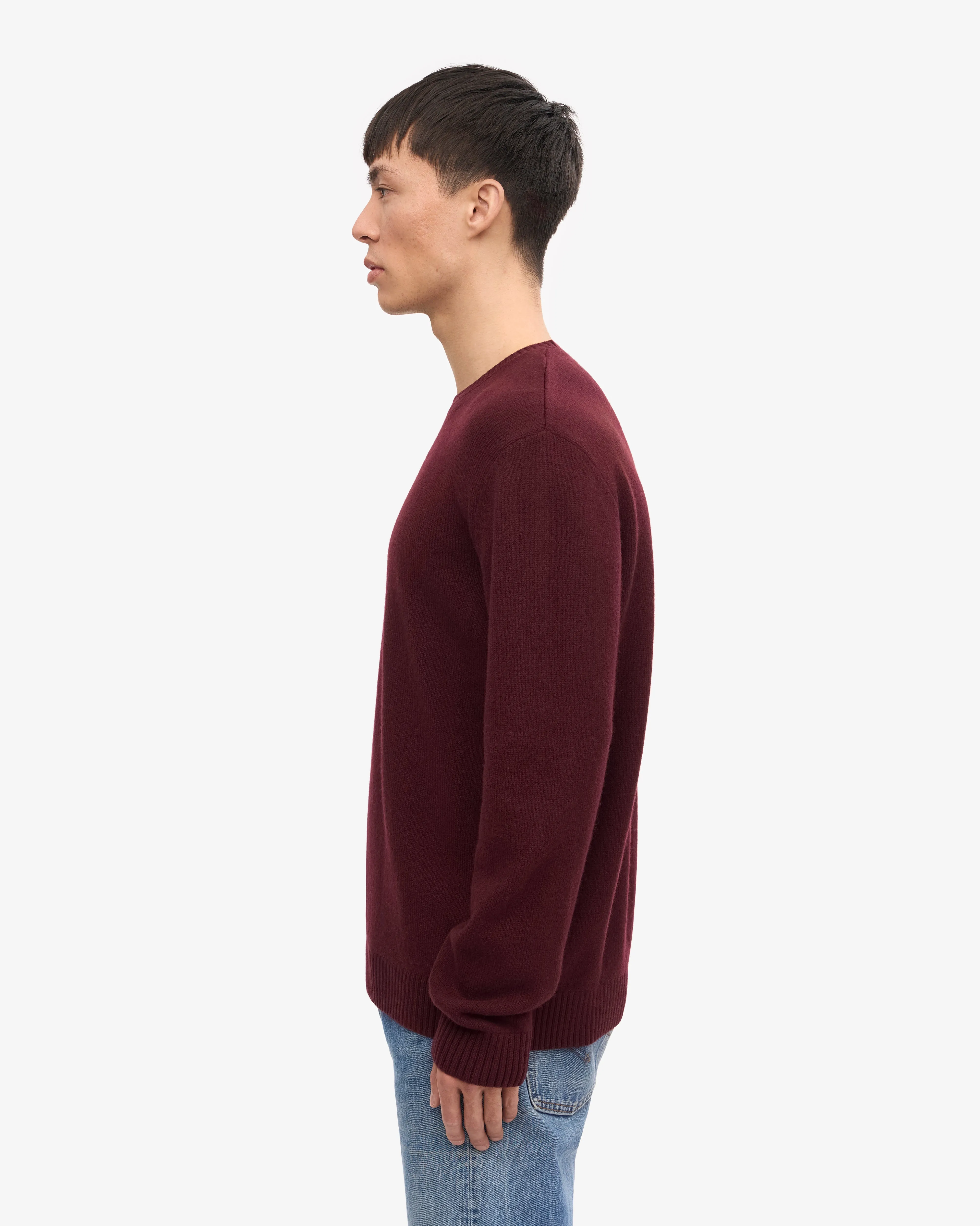 Classic Merino Wool Crew - Oxblood Red sold by Colorful Standard product image thumbnail 3