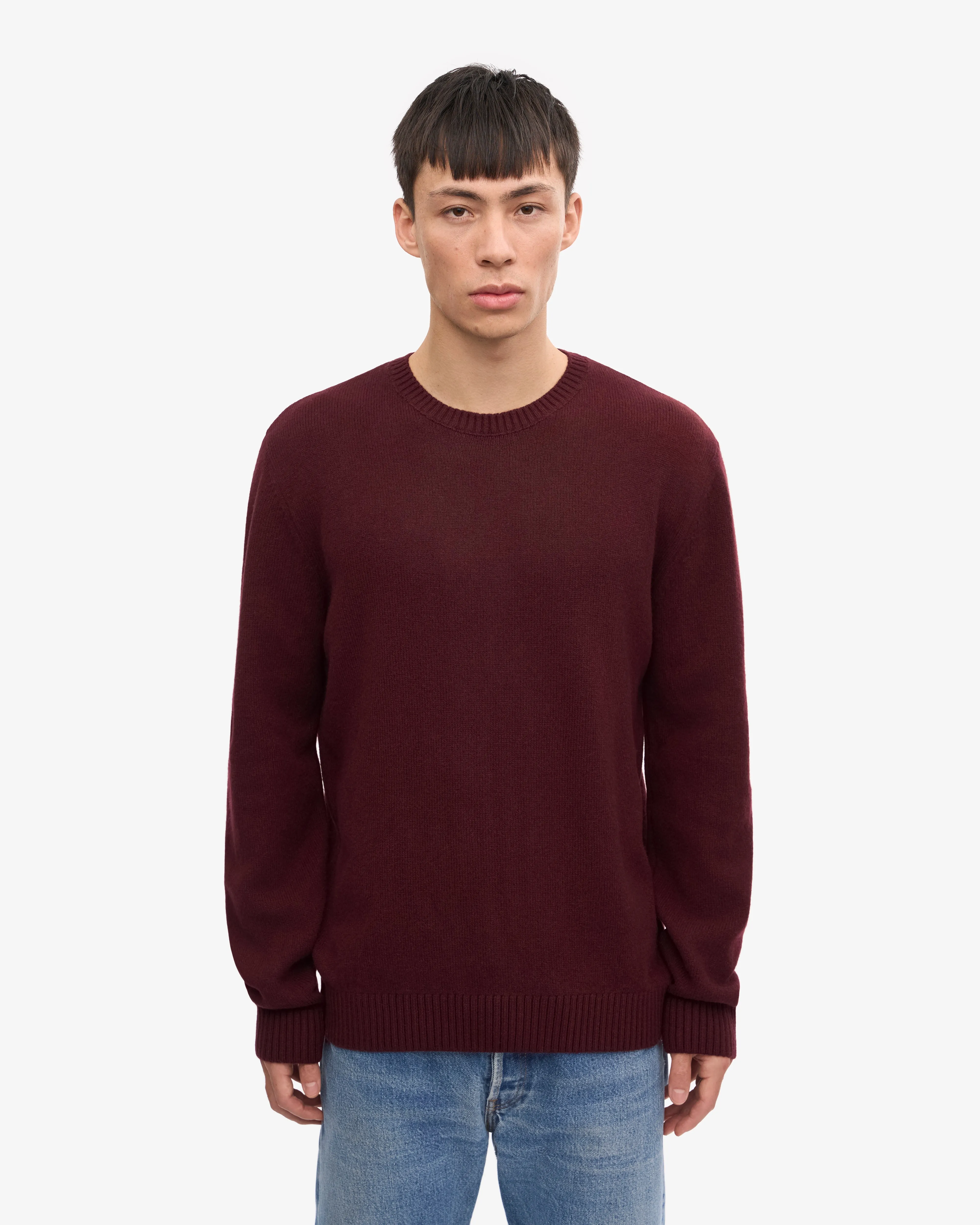 Classic Merino Wool Crew - Oxblood Red sold by Colorful Standard product image thumbnail 2