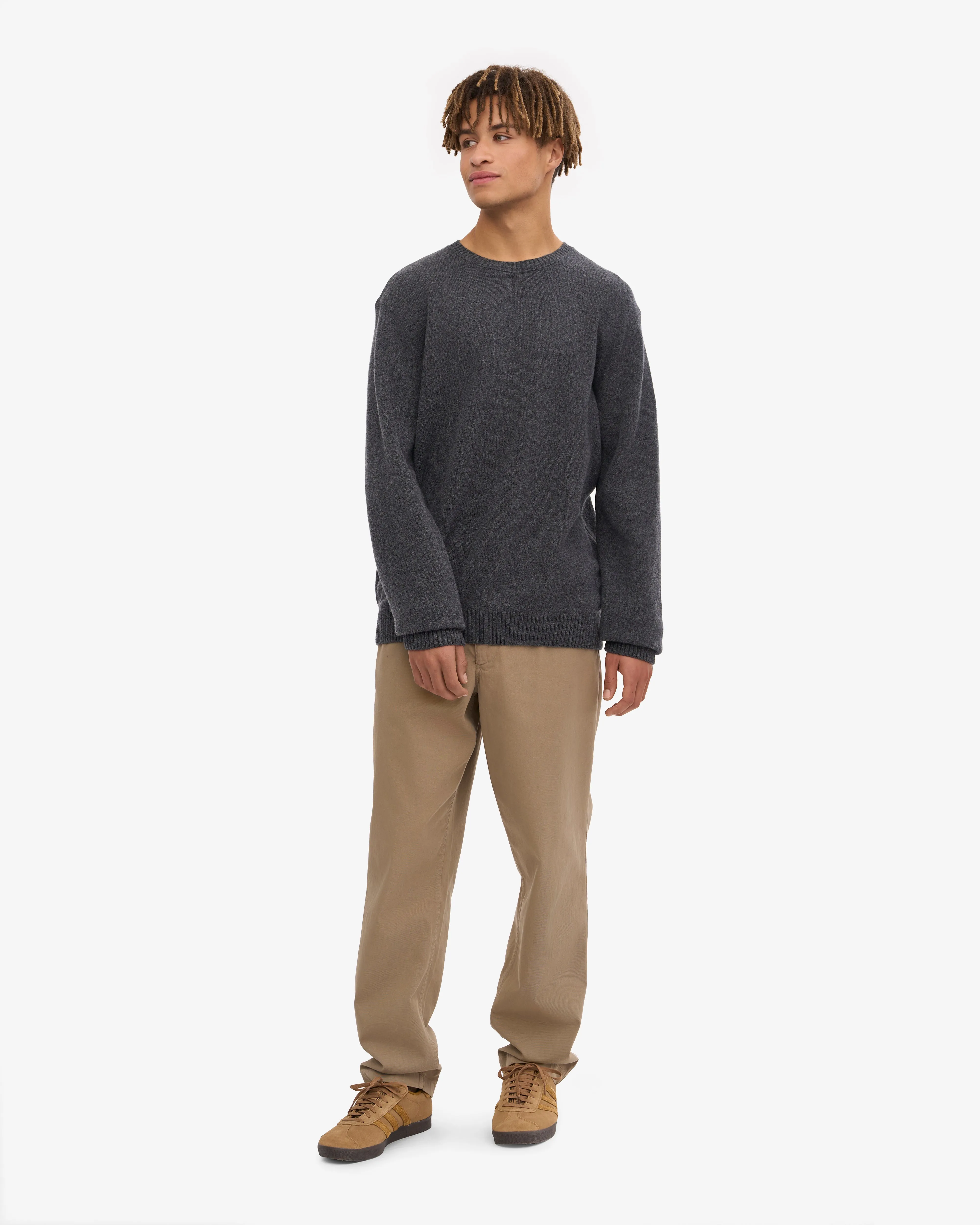 Classic Merino Wool Crew - Lava Grey sold by Colorful Standard product image thumbnail 5