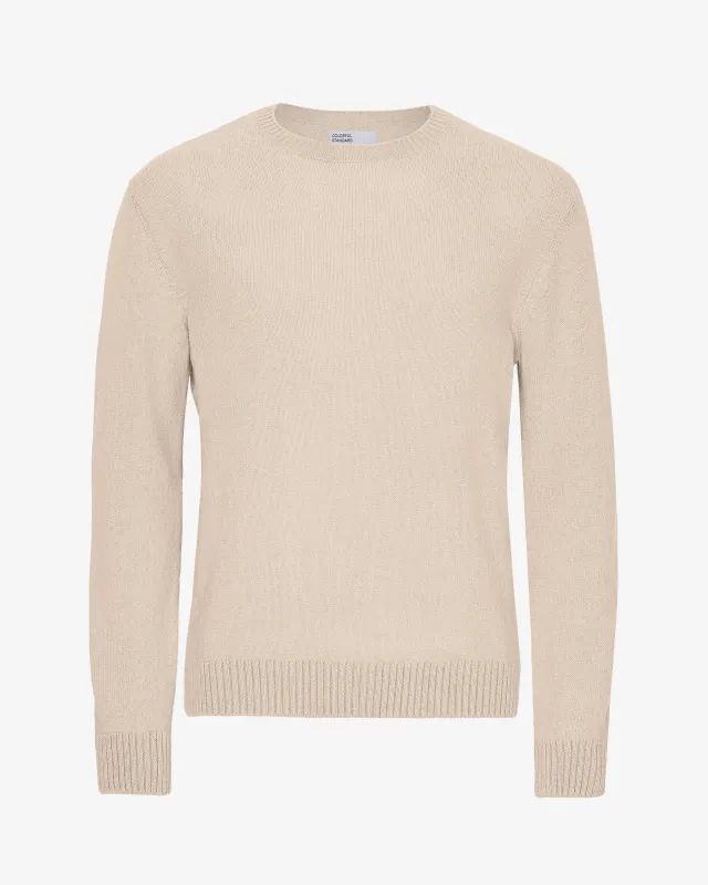 Classic Merino Wool Crew - Ivory White sold by Colorful Standard