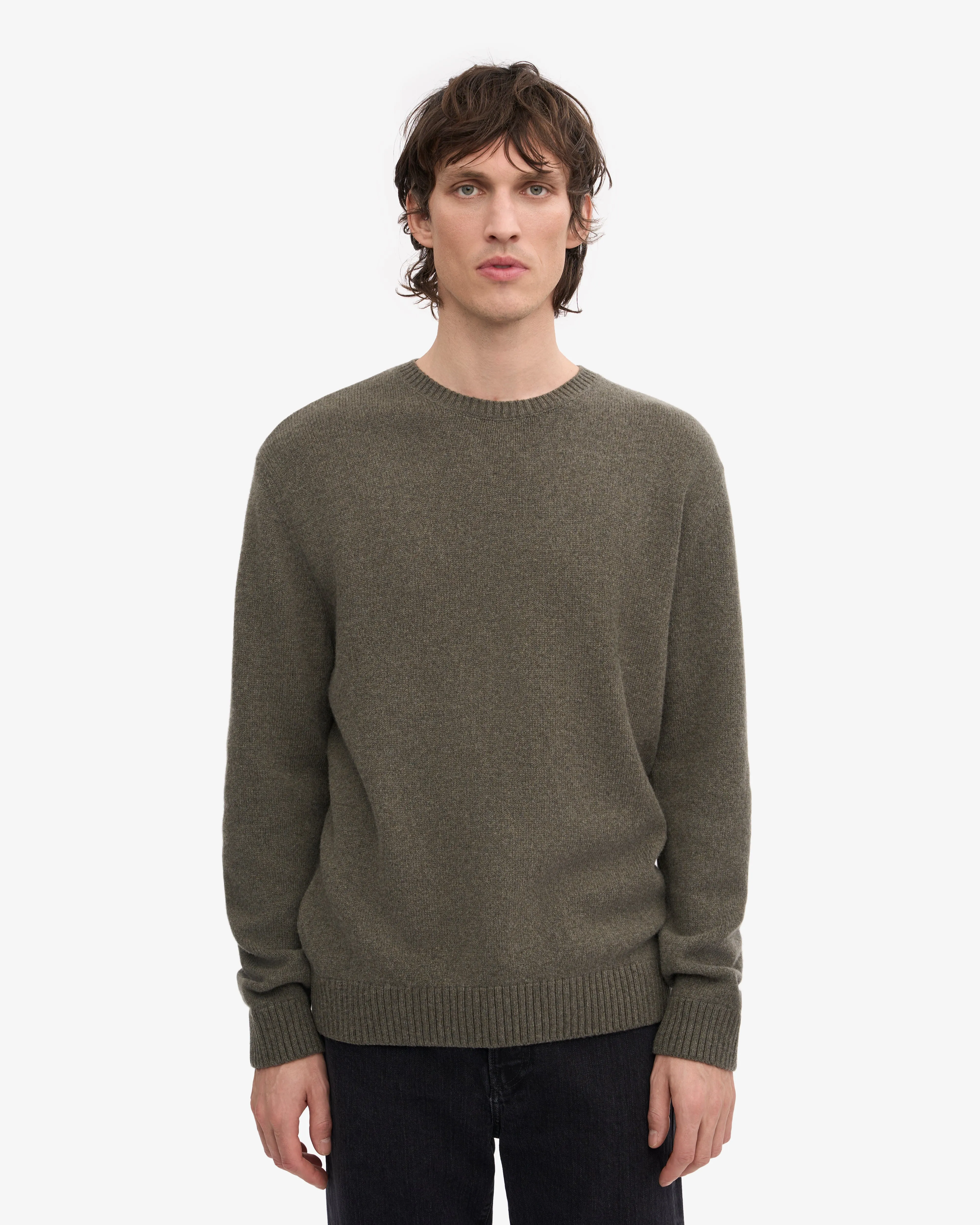 Classic Merino Wool Crew - Dusty Olive sold by Colorful Standard product image thumbnail 2