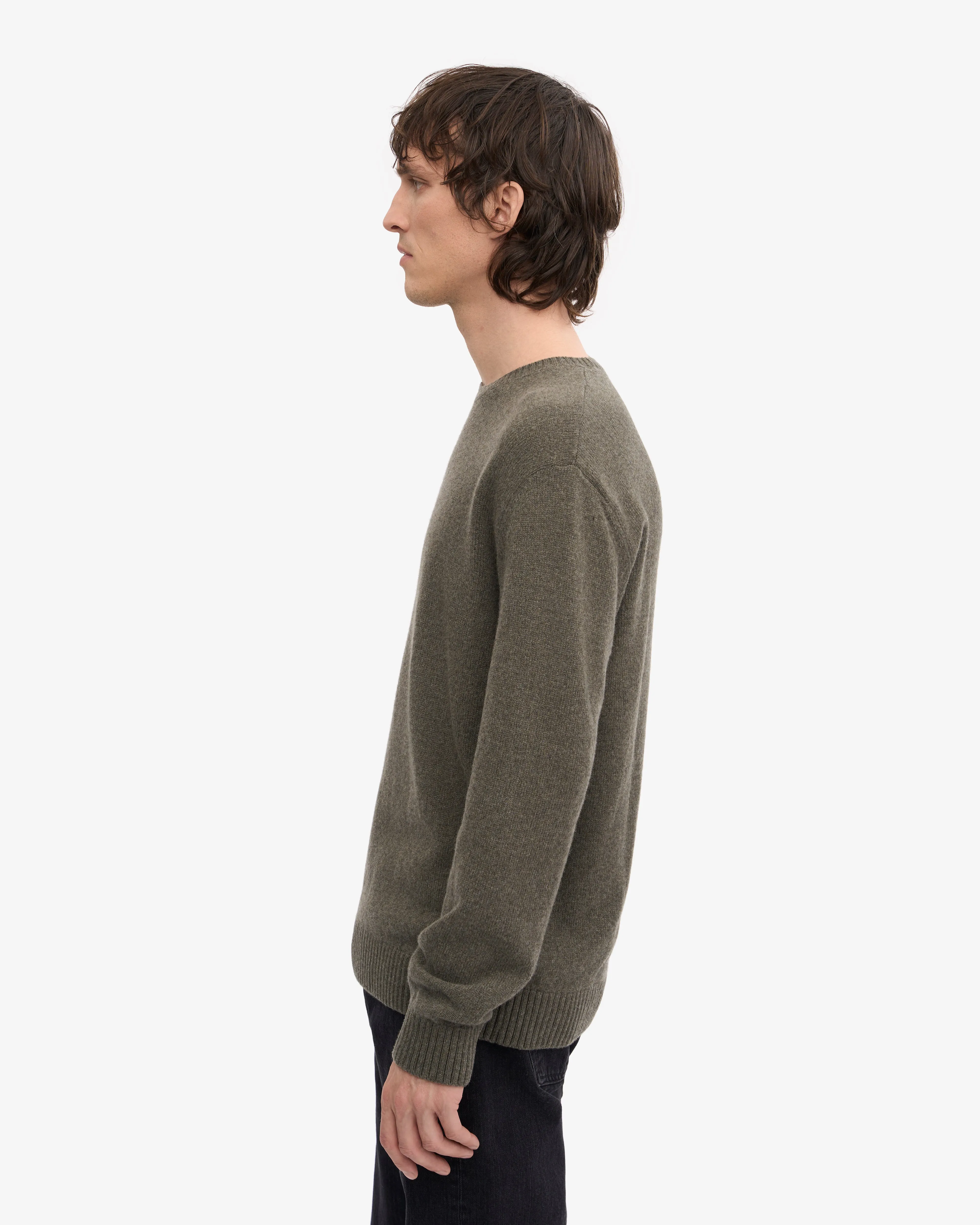 Classic Merino Wool Crew - Dusty Olive sold by Colorful Standard product image thumbnail 3