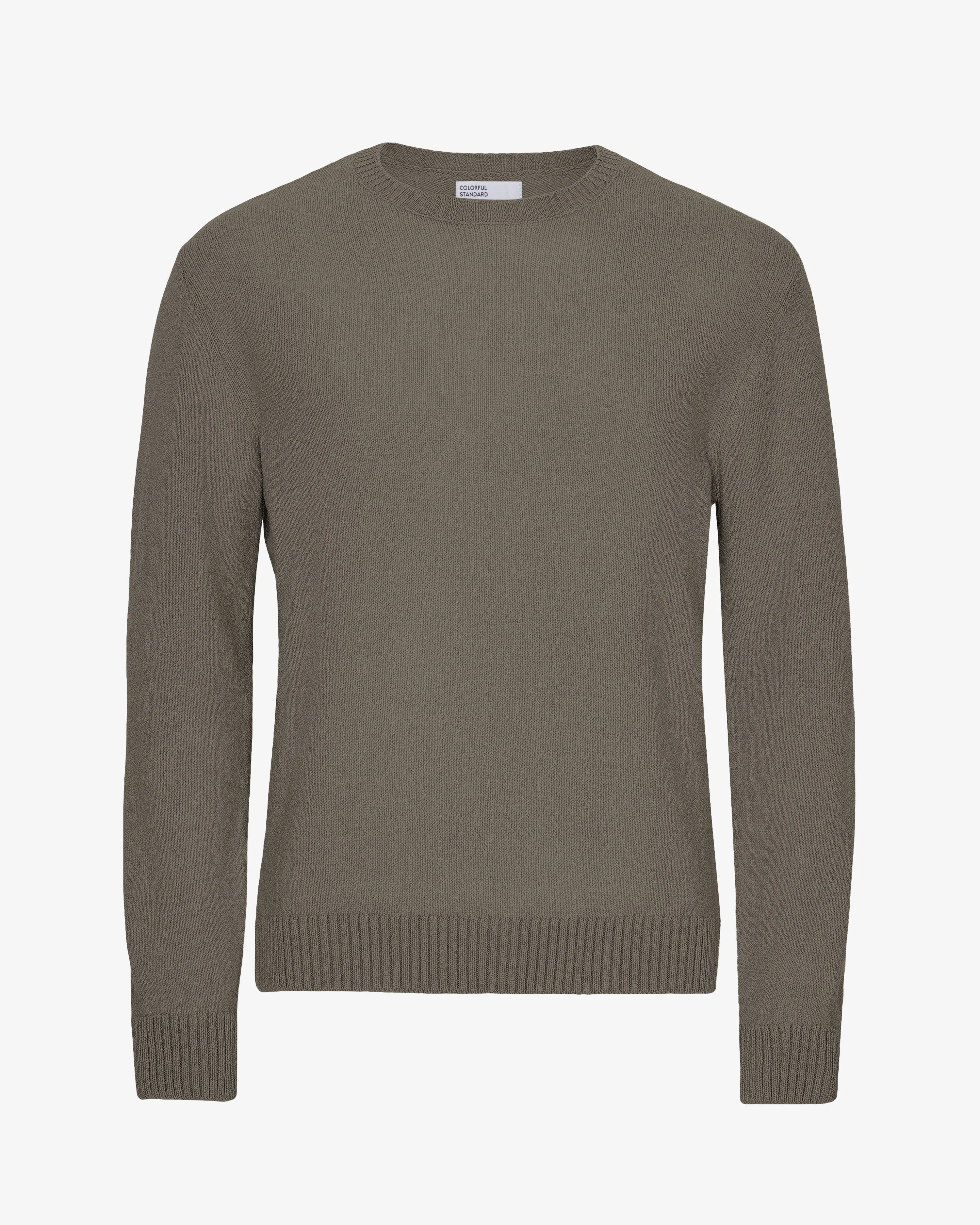 Classic Merino Wool Crew - Dusty Olive sold by Colorful Standard