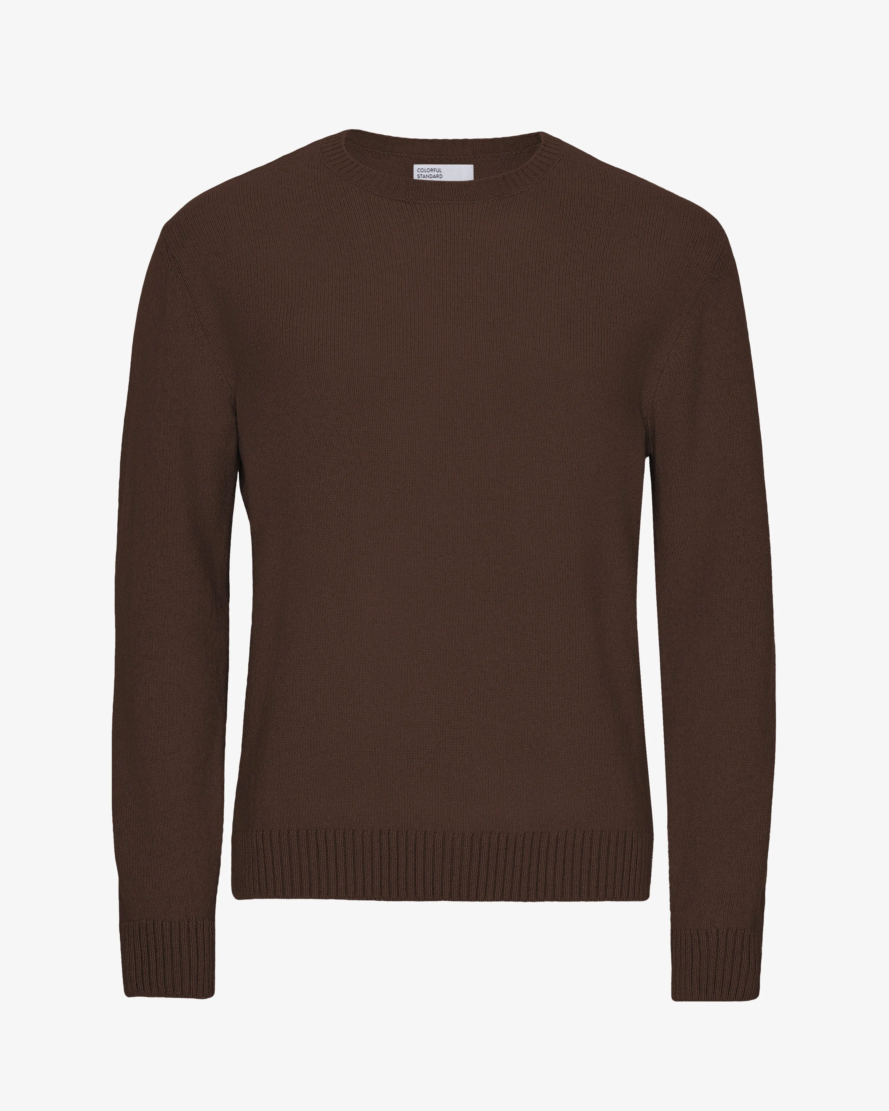 Classic Merino Wool Crew - Coffee Brown sold by Colorful Standard