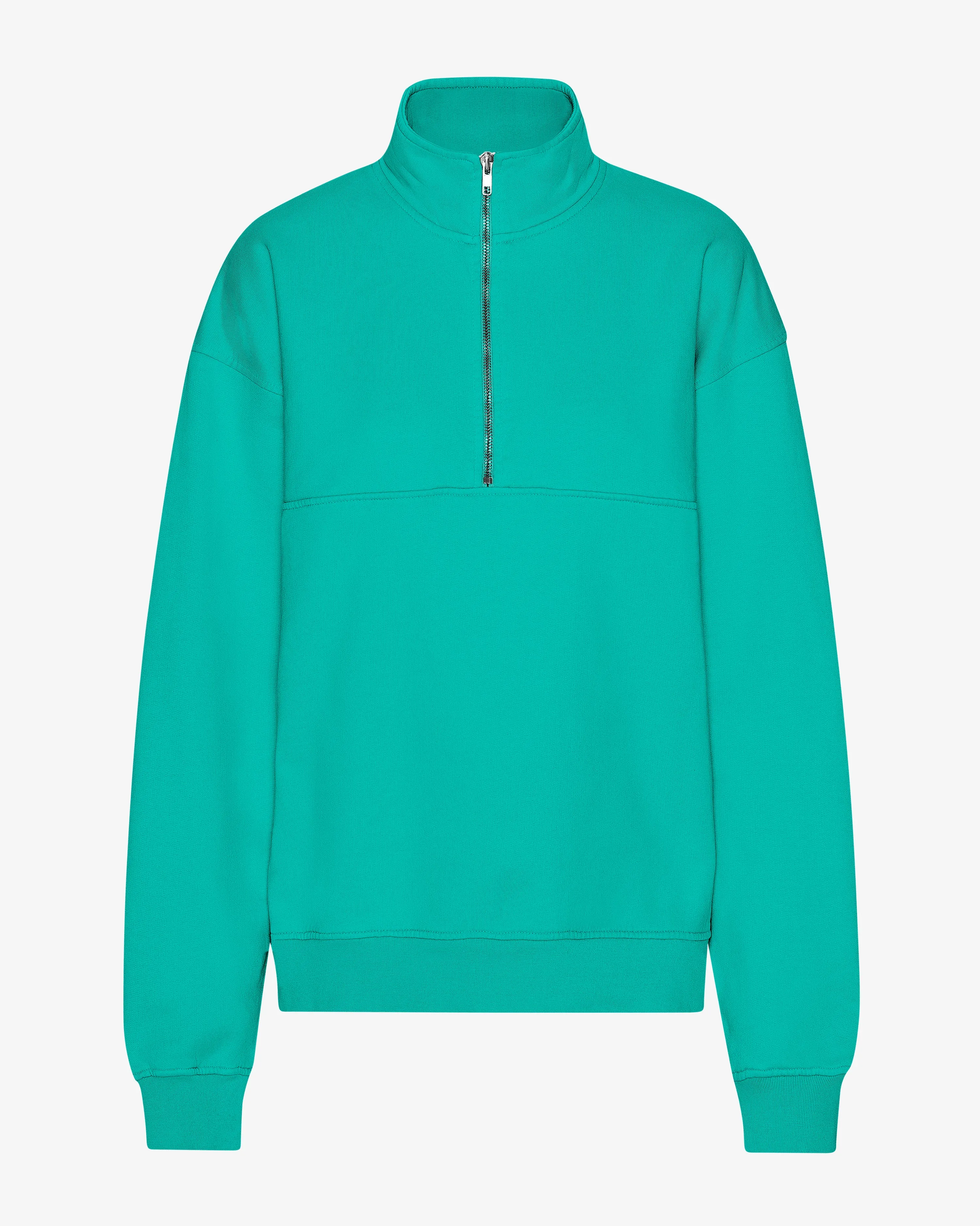 Organic Quarter Zip - Tropical Sea sold by Colorful Standard