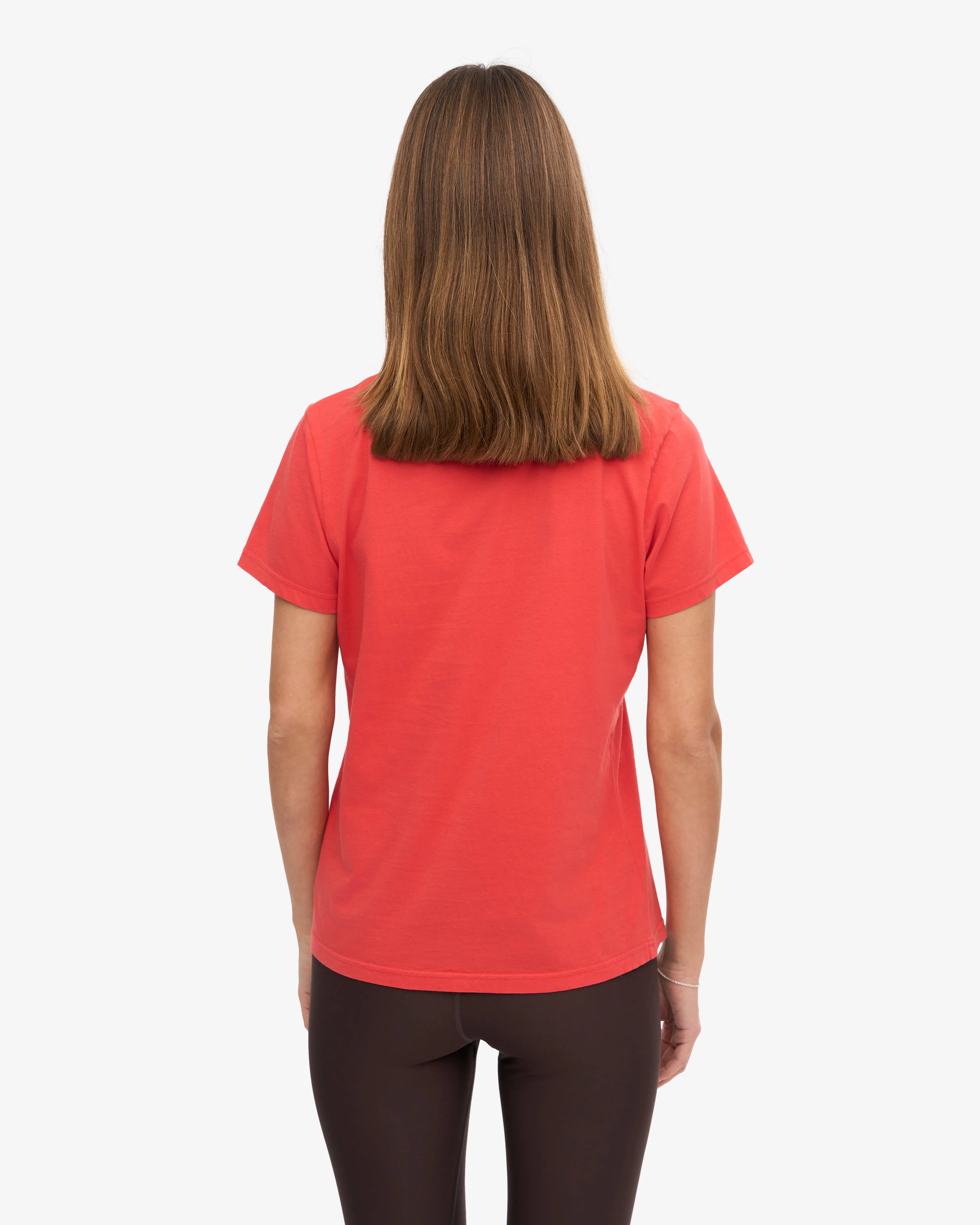 Women Light Organic Tee - Red Tangerine sold by Colorful Standard product image thumbnail 4