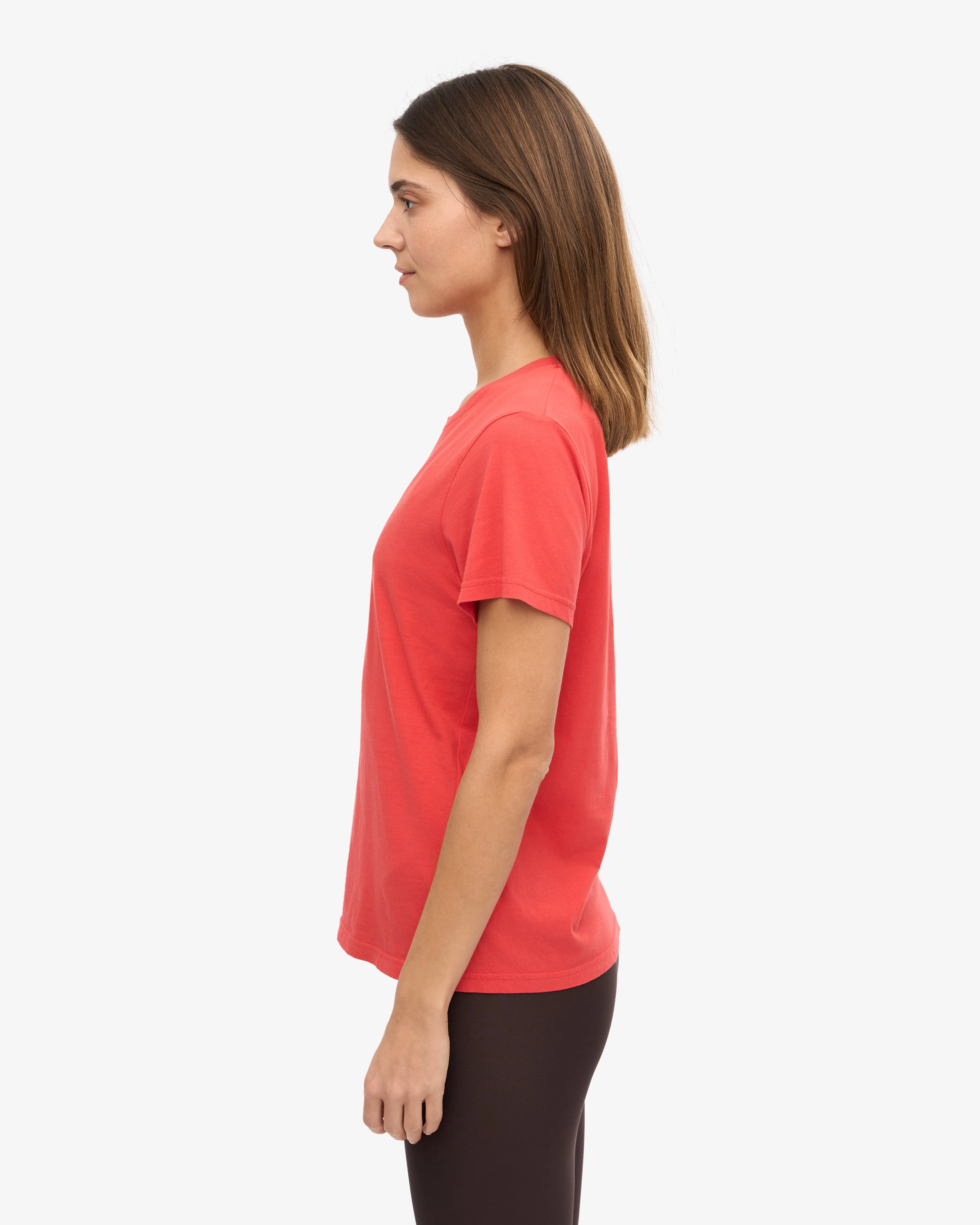 Women Light Organic Tee - Red Tangerine sold by Colorful Standard product image thumbnail 3