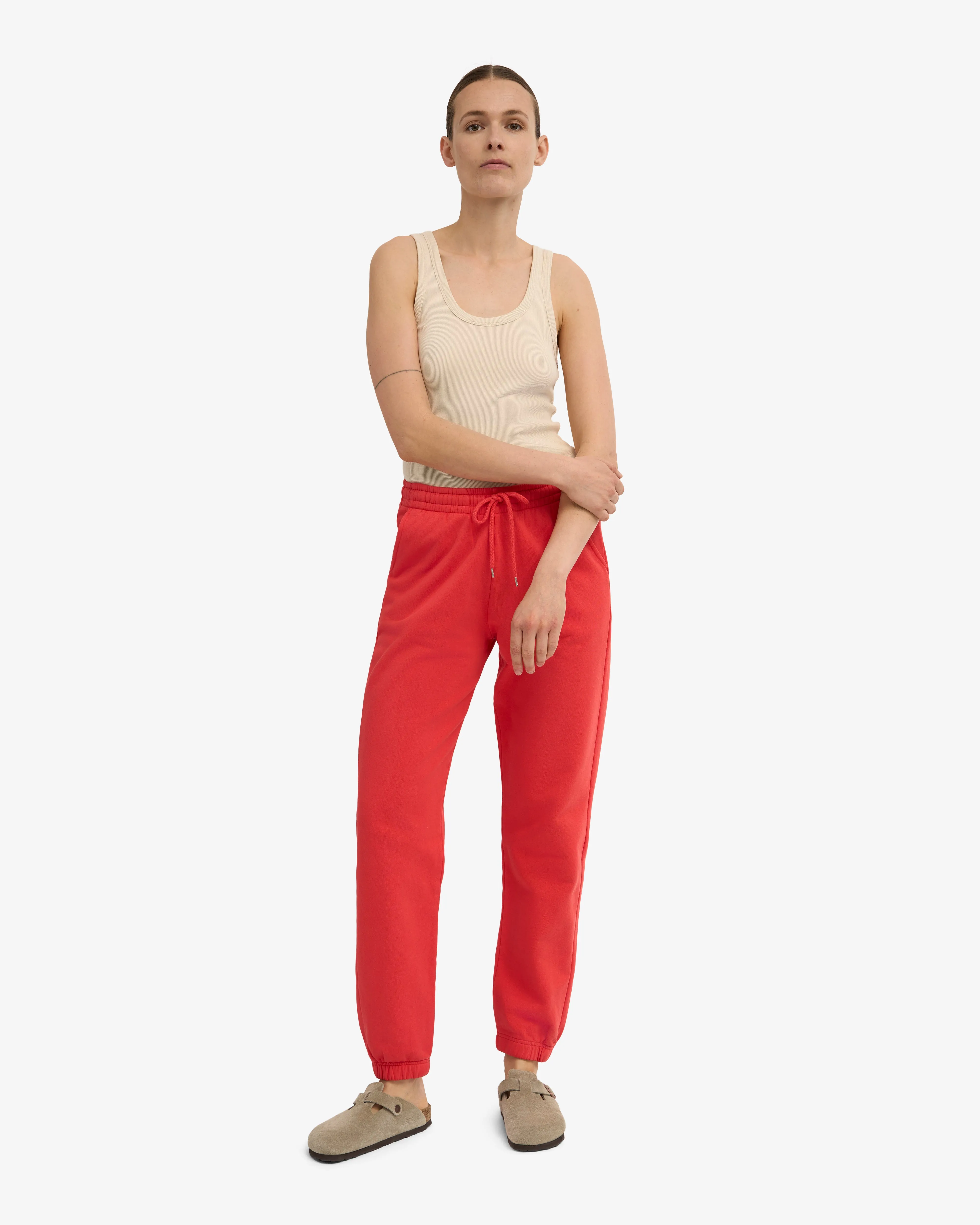 Organic Sweatpants - Red Tangerine sold by Colorful Standard product image thumbnail 2