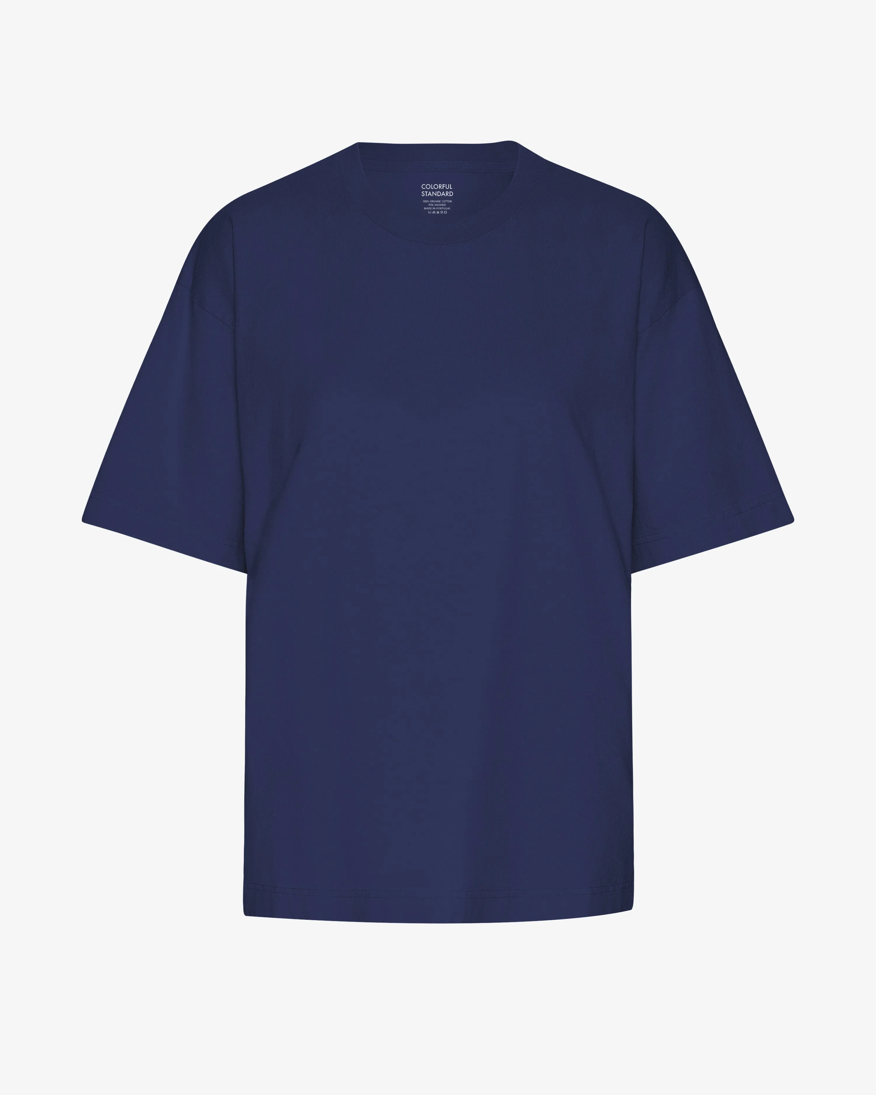 Oversized Organic T-Shirt - Marine Blue sold by Colorful Standard