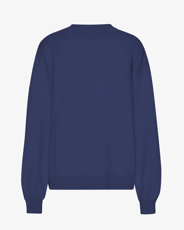 Organic Oversized Crew - Marine Blue sold by Colorful Standard