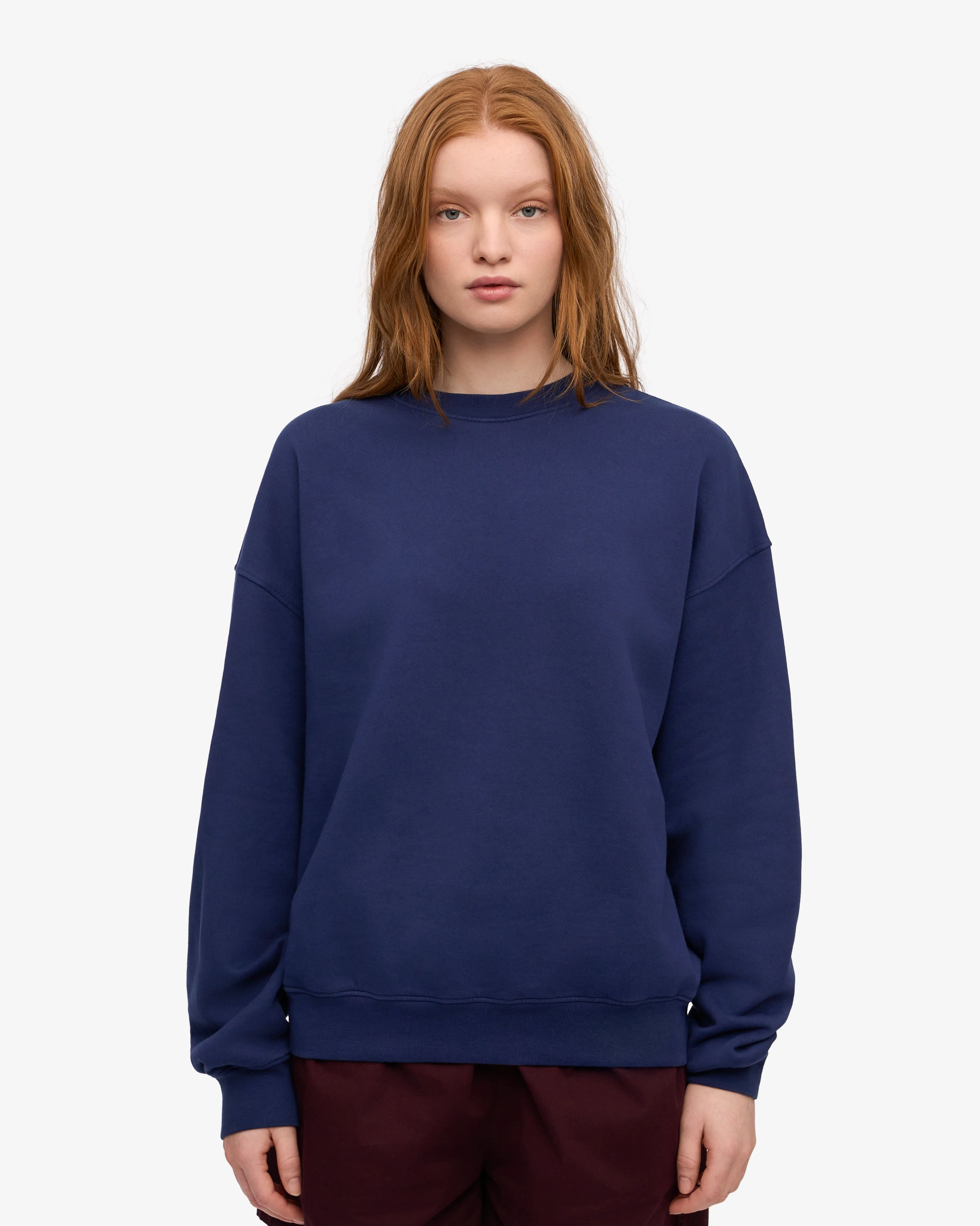 Organic Oversized Crew - Marine Blue sold by Colorful Standard product image thumbnail 2