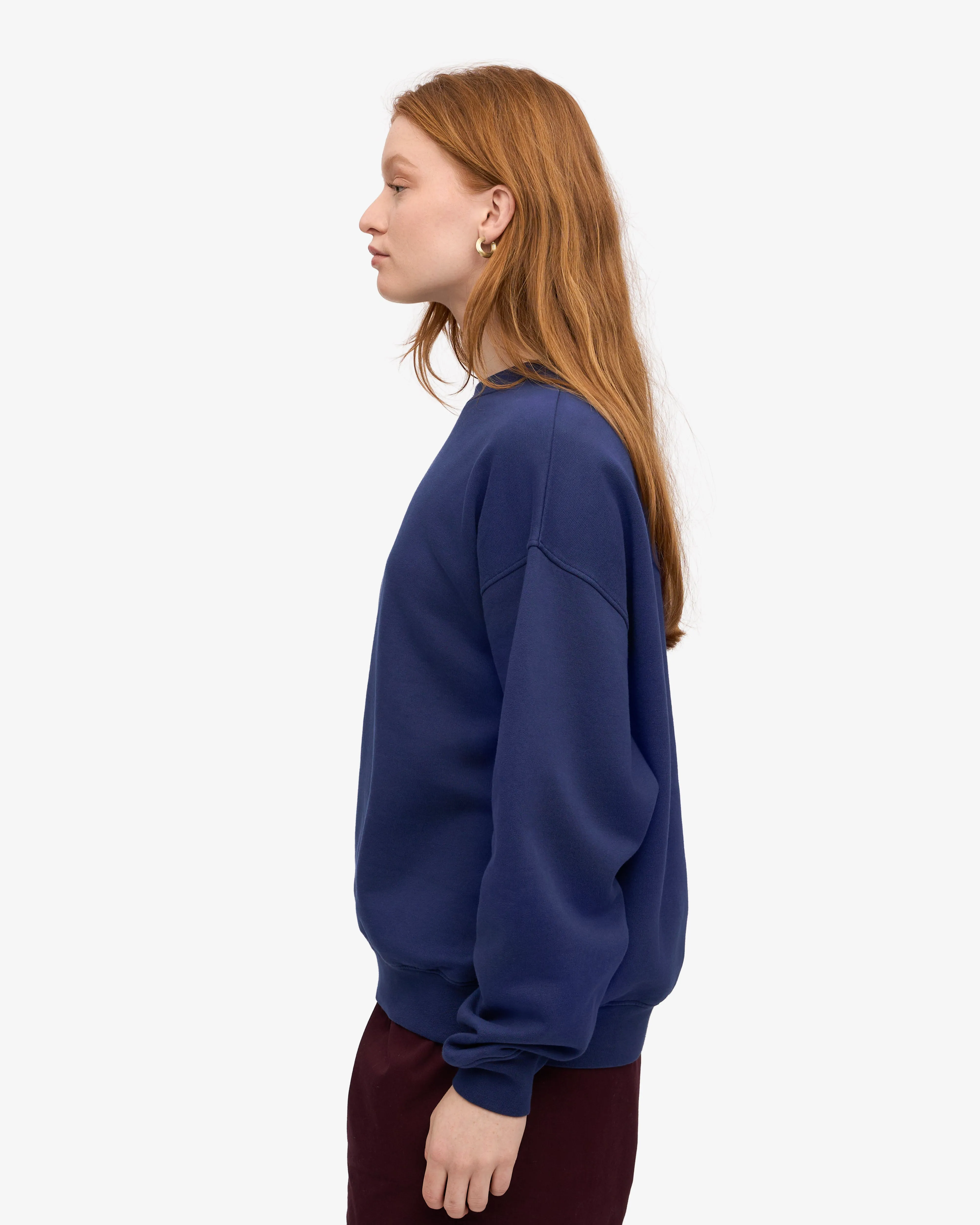 Organic Oversized Crew - Marine Blue sold by Colorful Standard product image thumbnail 3
