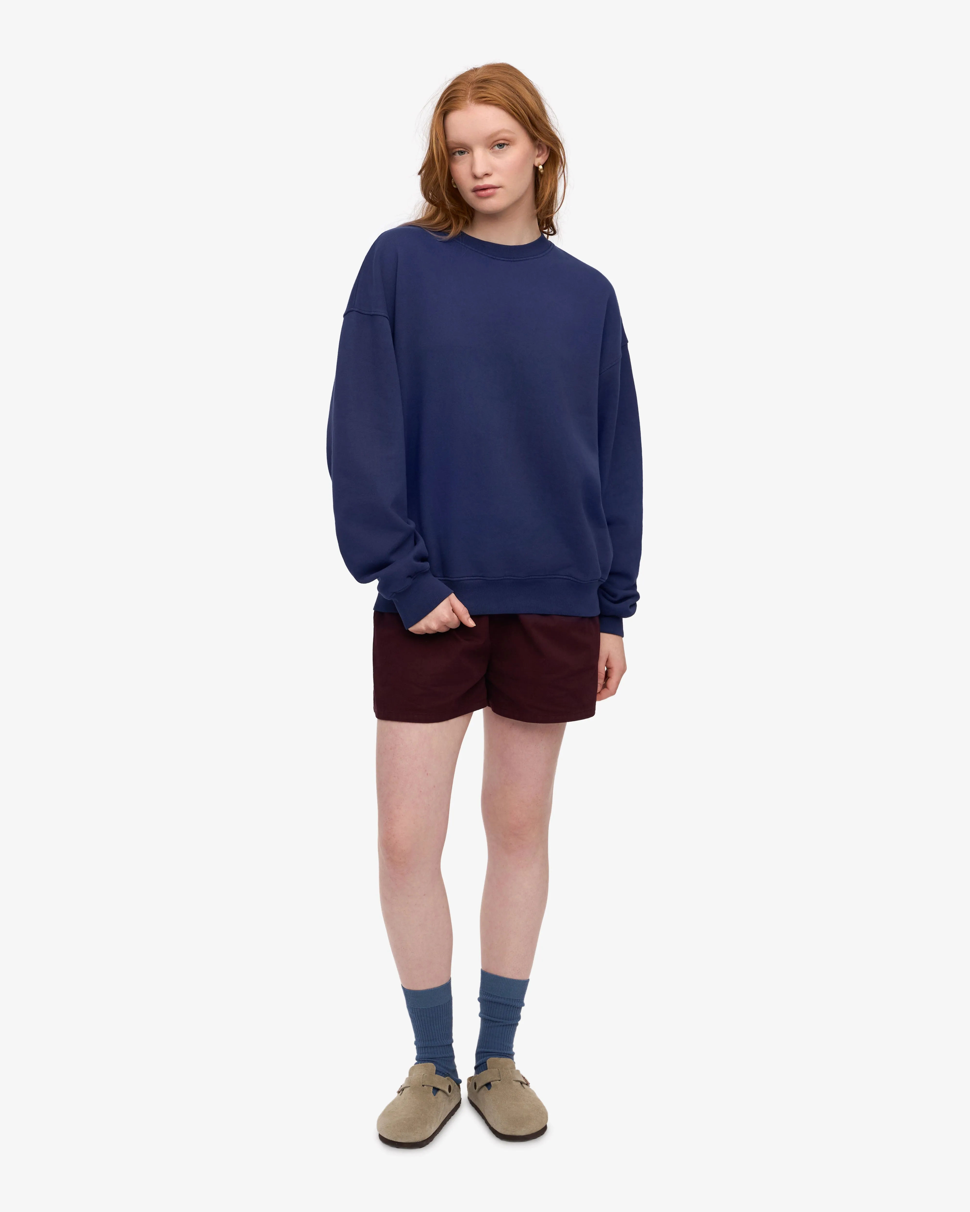 Organic Oversized Crew - Marine Blue sold by Colorful Standard product image thumbnail 5