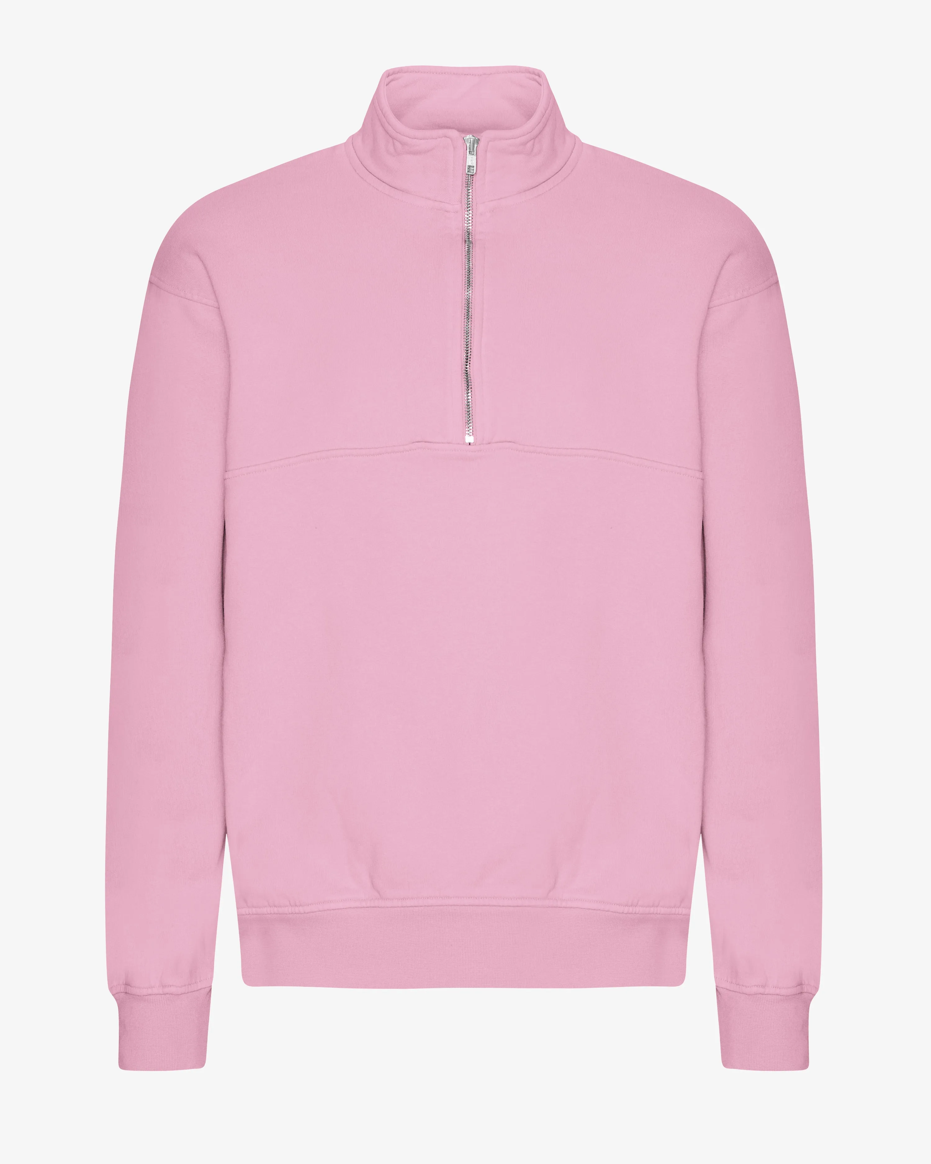 Organic Quarter Zip - Cherry Blossom sold by Colorful Standard