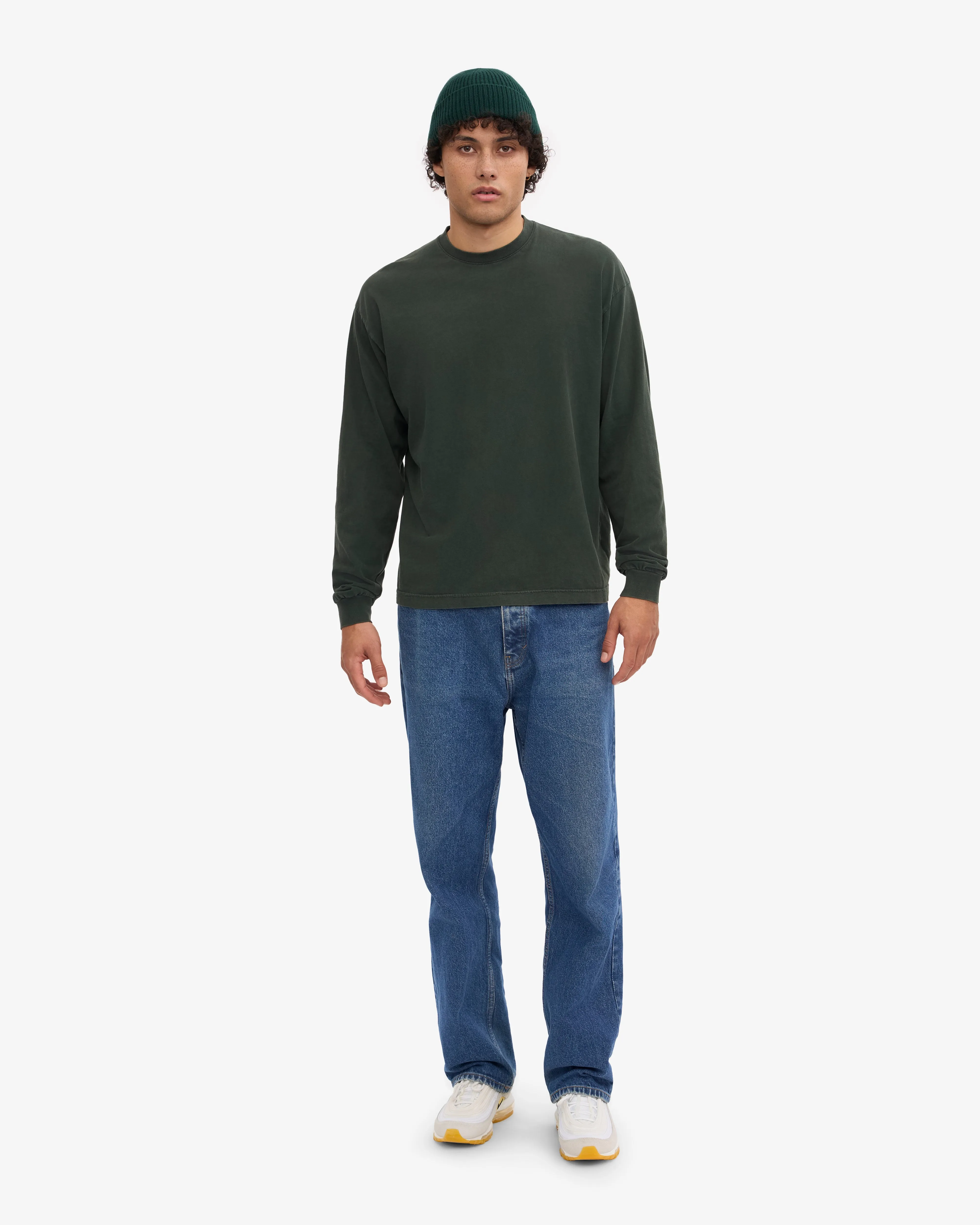 Oversized Organic LS T-Shirt - Midnight Forest sold by Colorful Standard product image thumbnail 5