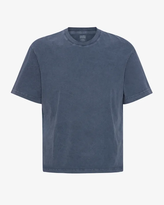 Oversized Organic T-Shirt - Neptune Blue sold by Colorful Standard